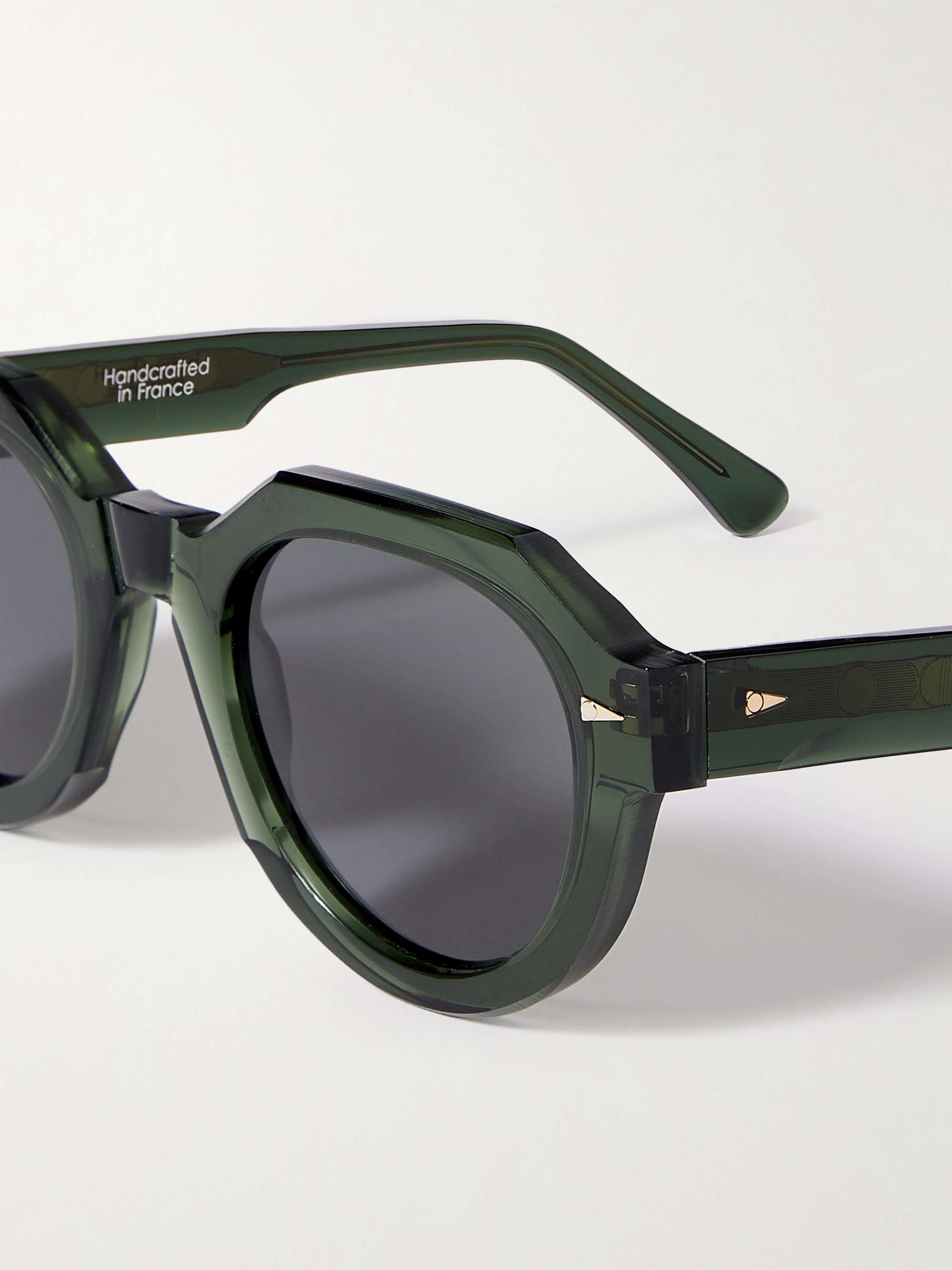 AHLEM Marcadet Hexagonal-Frame Acetate Sunglasses