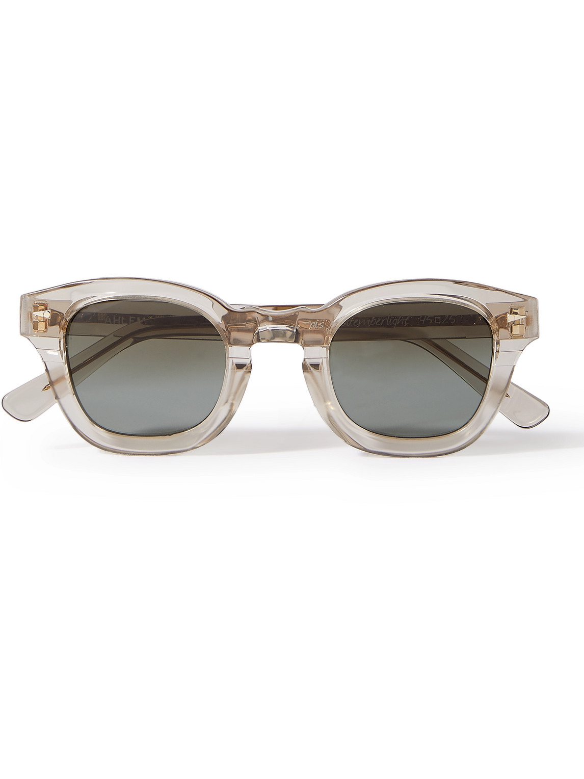 Ahlem Le Marais D-frame Acetate Sunglasses In Gray