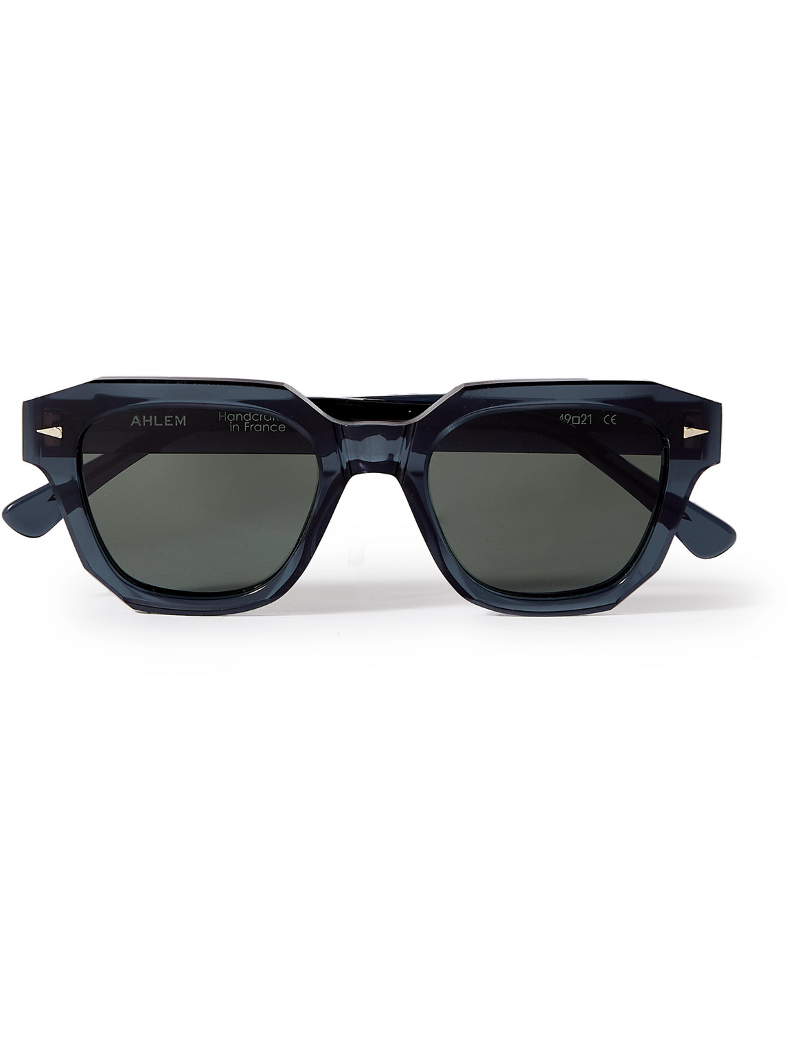 Ahlem Pont Mirabeau Square-frame Acetate Sunglasses In Blue