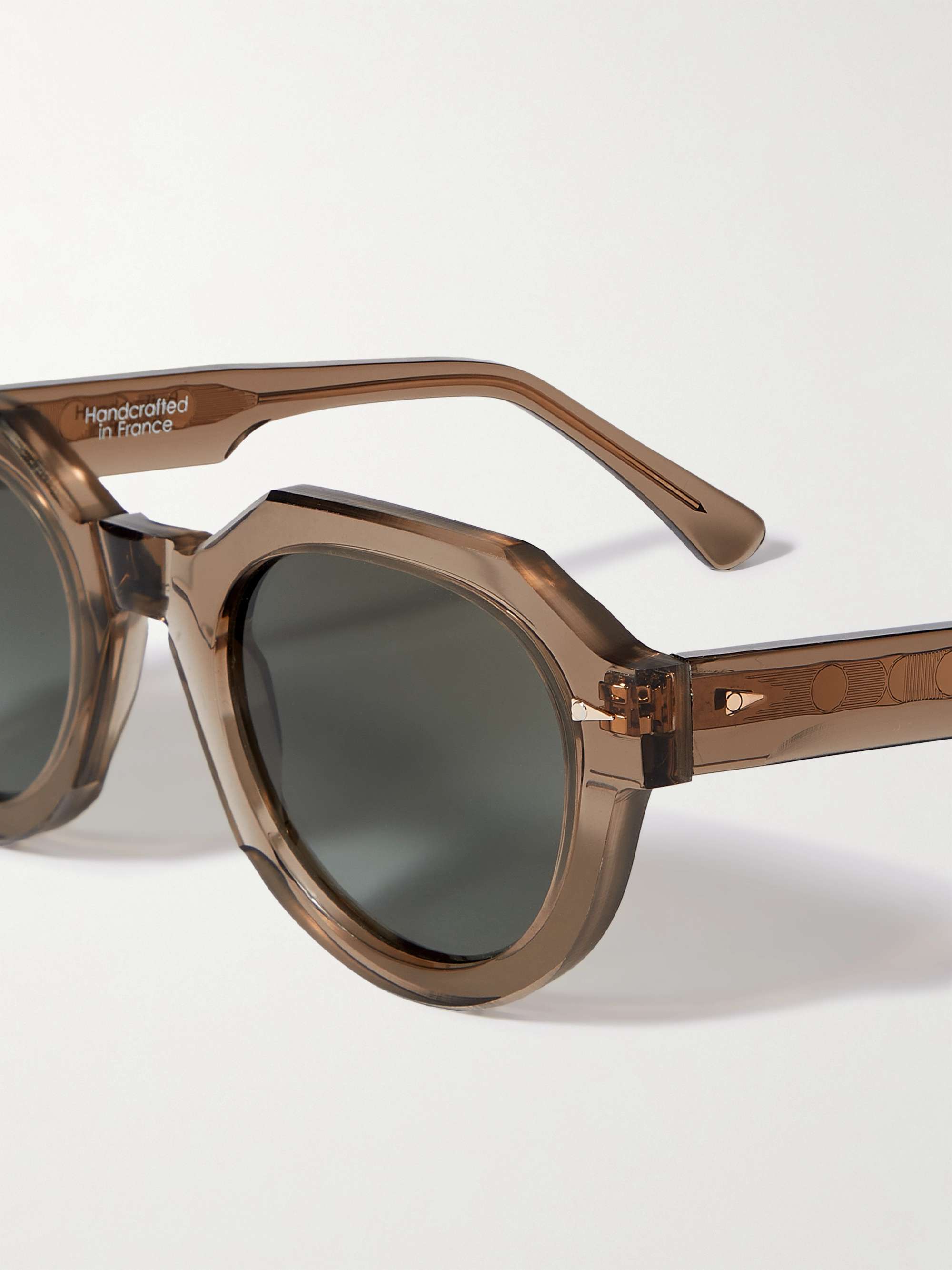 AHLEM Marcadet Hexagonal-Frame Acetate Sunglasses