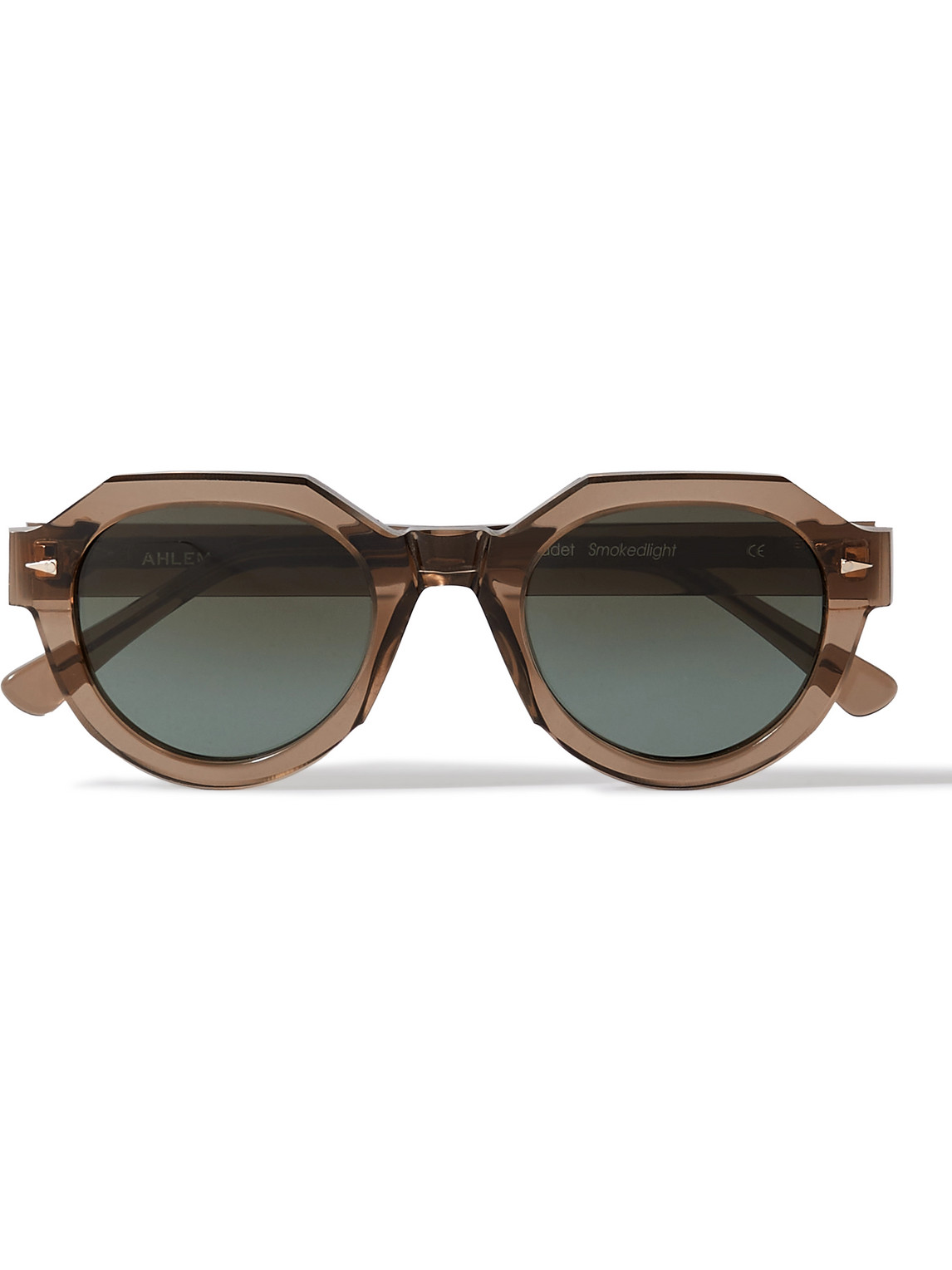 Marcadet Hexagonal-Frame Acetate Sunglasses