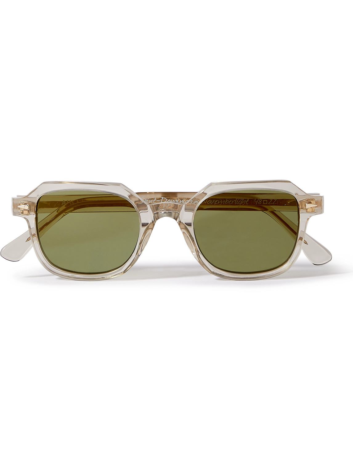 Ahlem Rue Saint Dominique D-frame Acetate Sunglasses In Gray