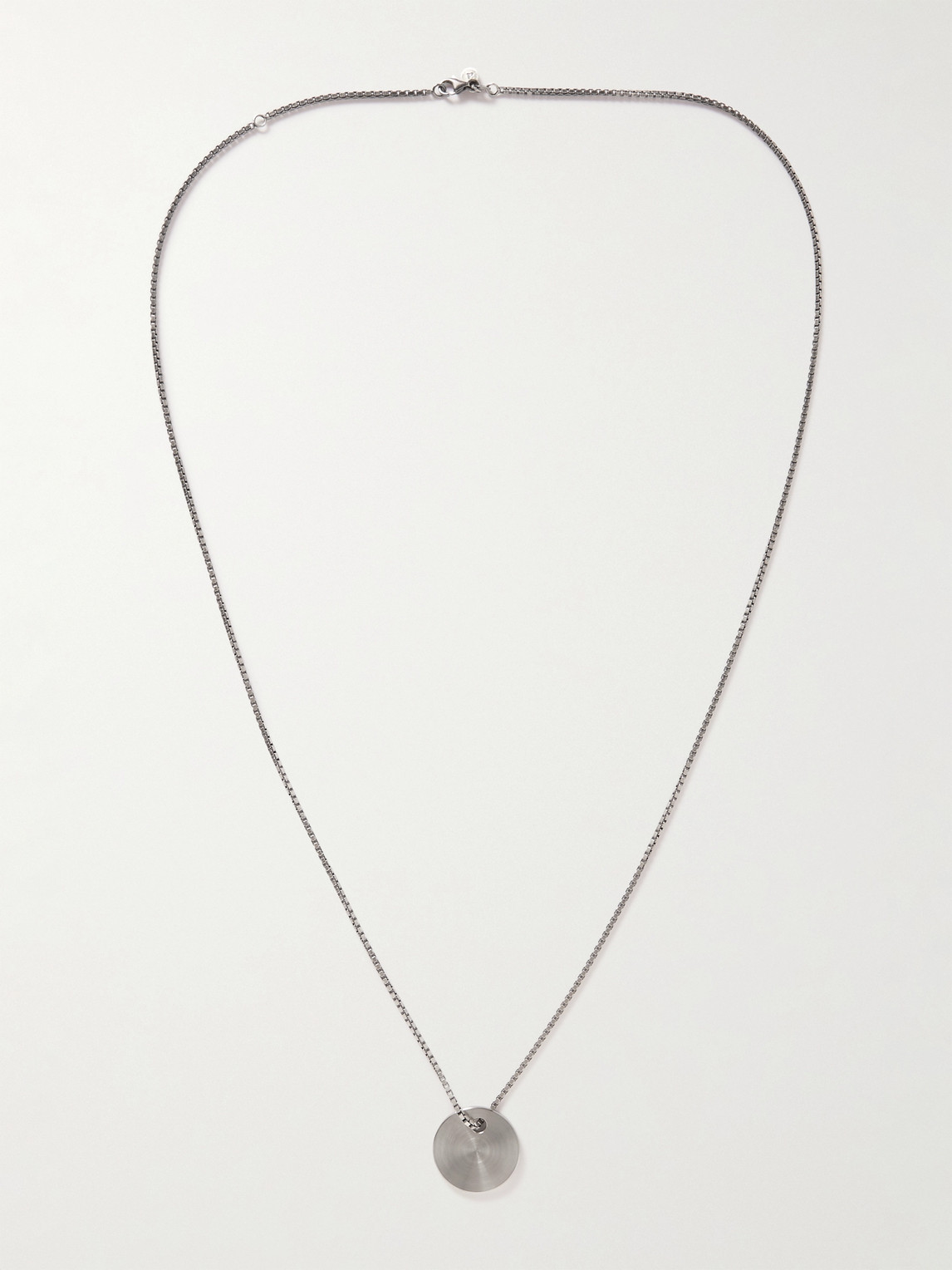 Shop Alice Made This Dot Sterling Silver And Stainless Steel Pendant Necklace