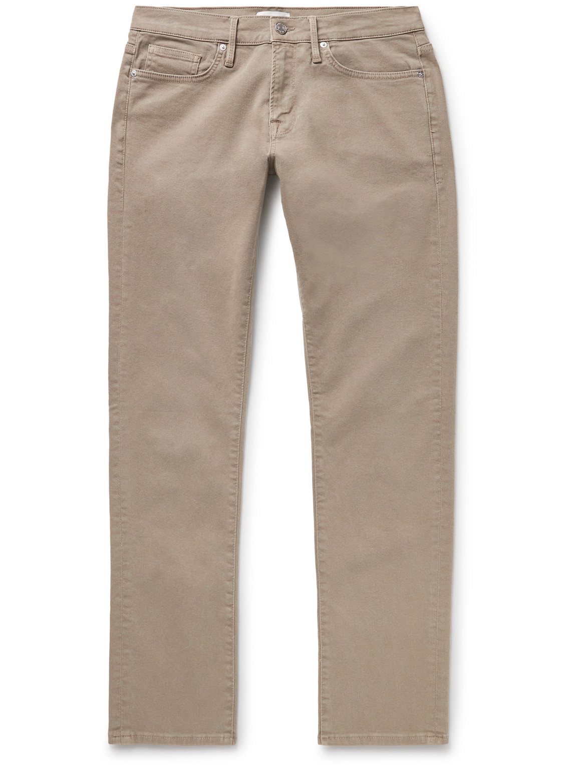 Frame L'homme Slim-fit Jeans In Neutrals