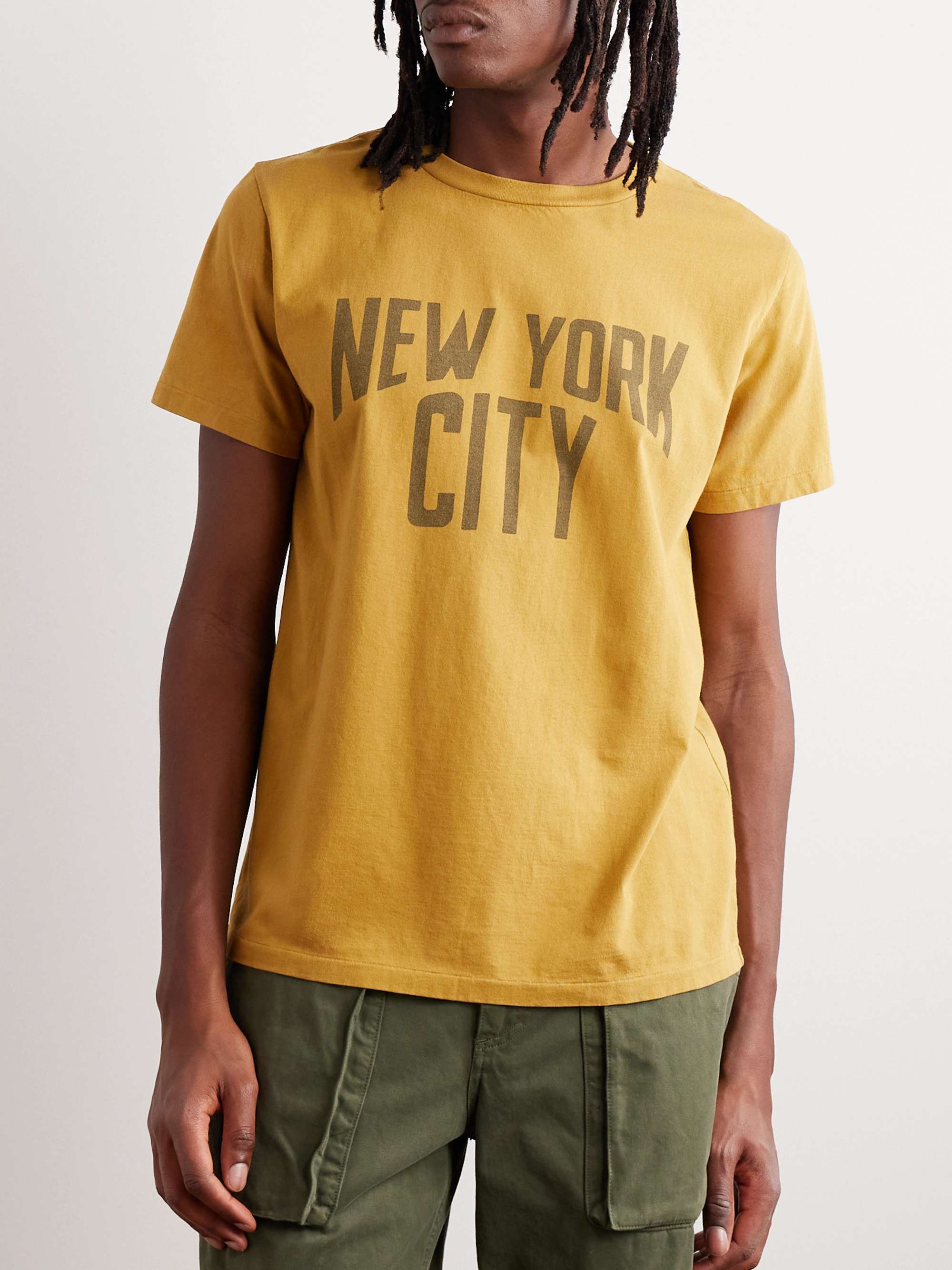 REMI RELIEF Printed Cotton-Jersey T-Shirt