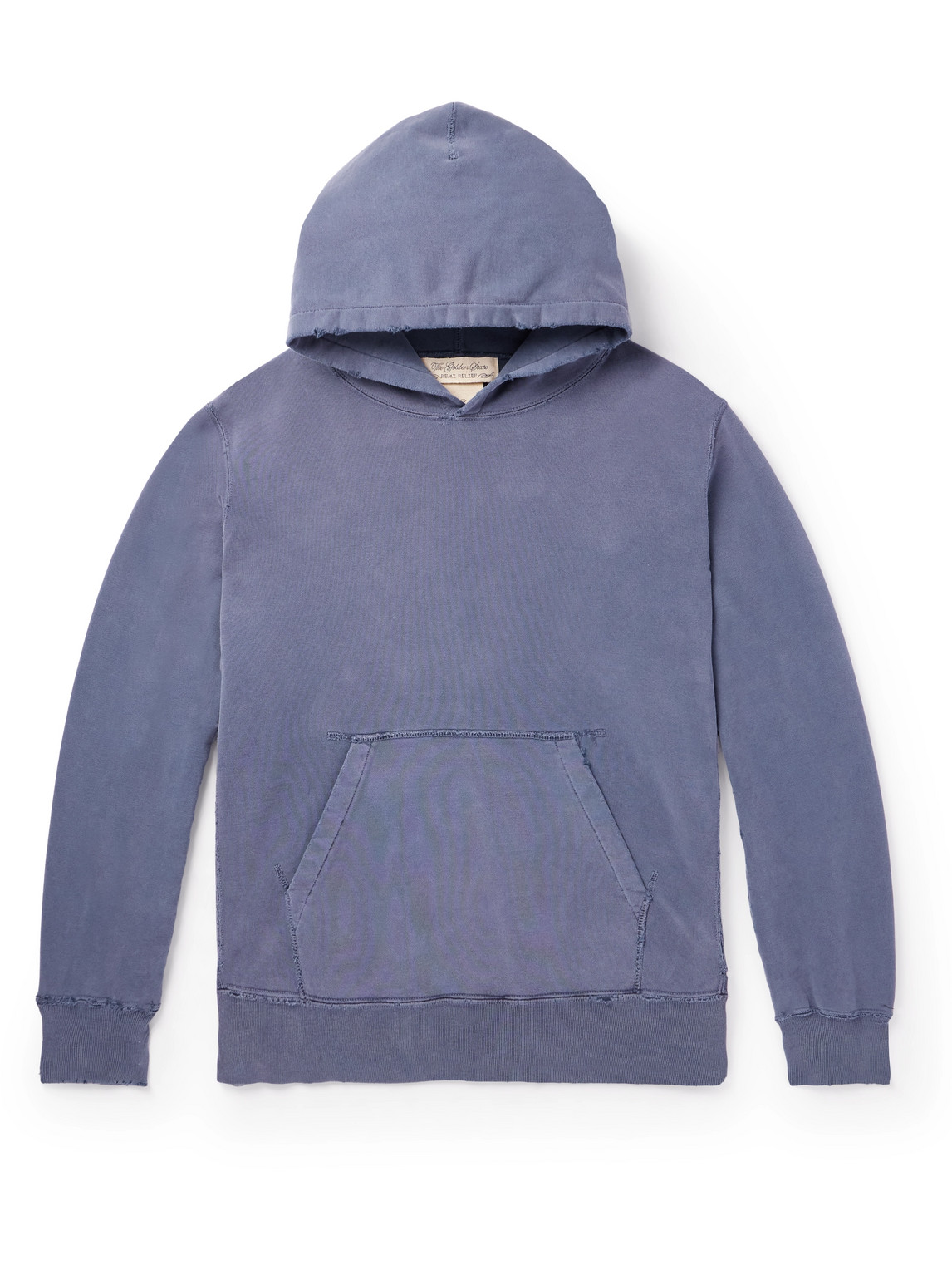 Distressed Cotton-Jersey Hoodie
