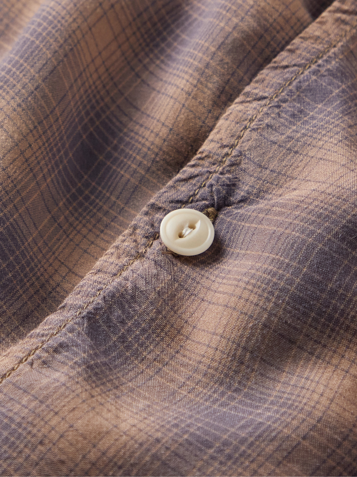Remi Relief - Checked Flannel Shirt - Curated Menswear