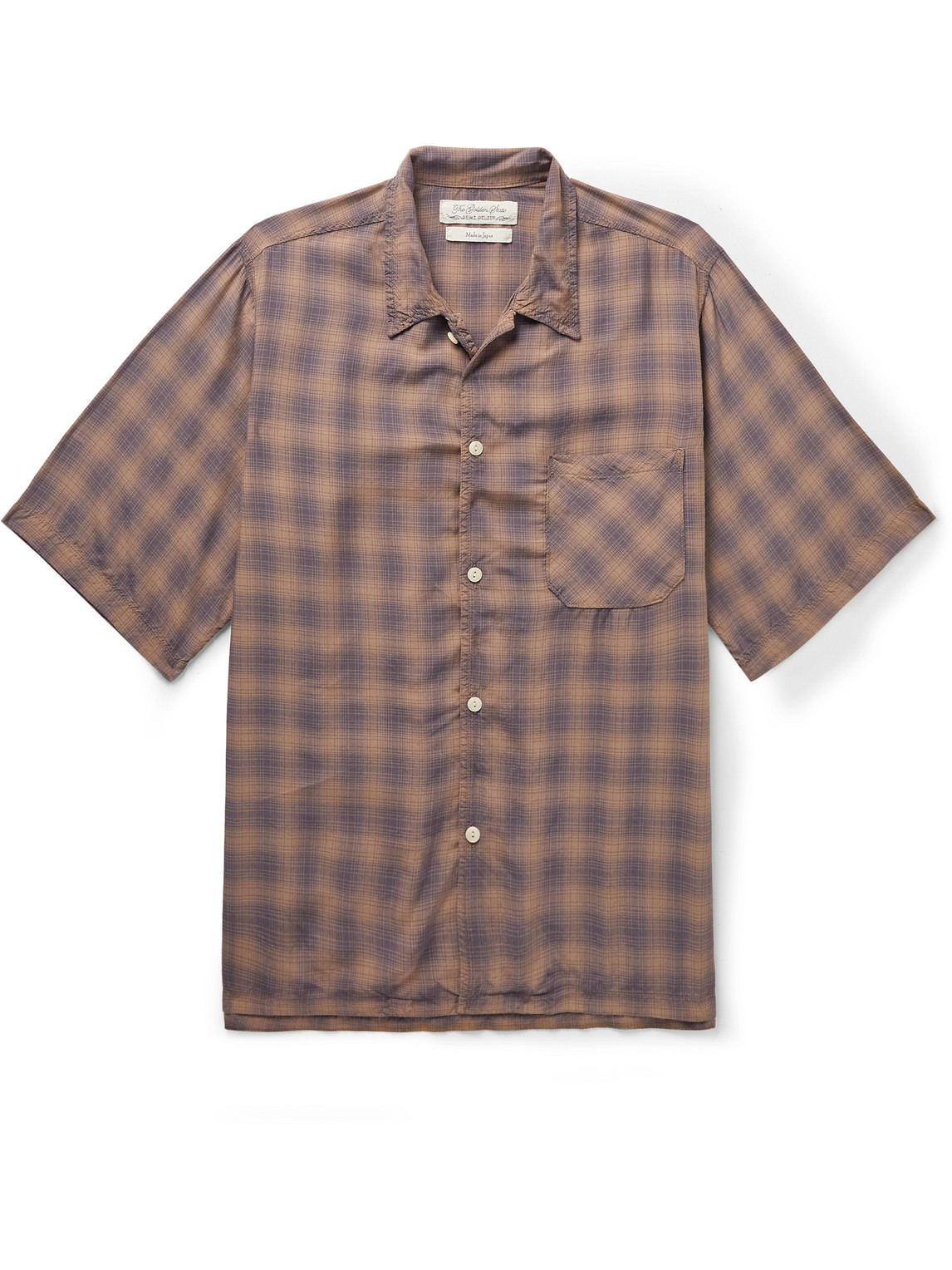 Remi Relief - Checked Flannel Shirt - Curated Menswear