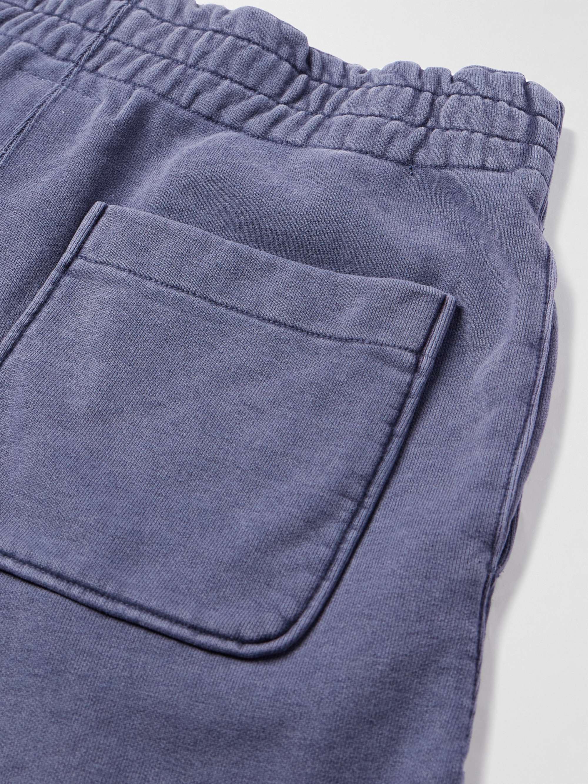 REMI RELIEF Straight-Leg Cotton-Jersey Sweatpants