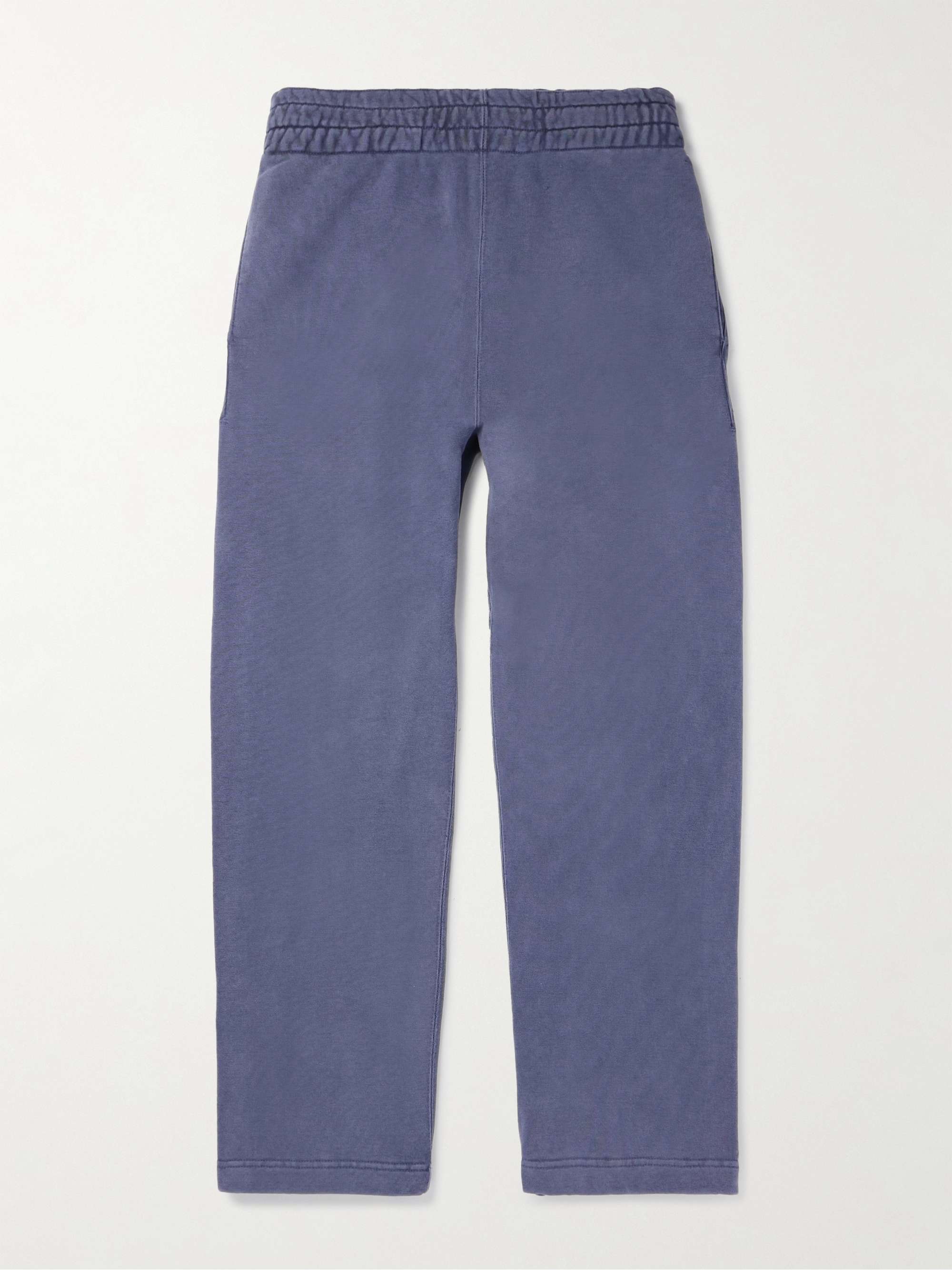 REMI RELIEF Straight-Leg Cotton-Jersey Sweatpants