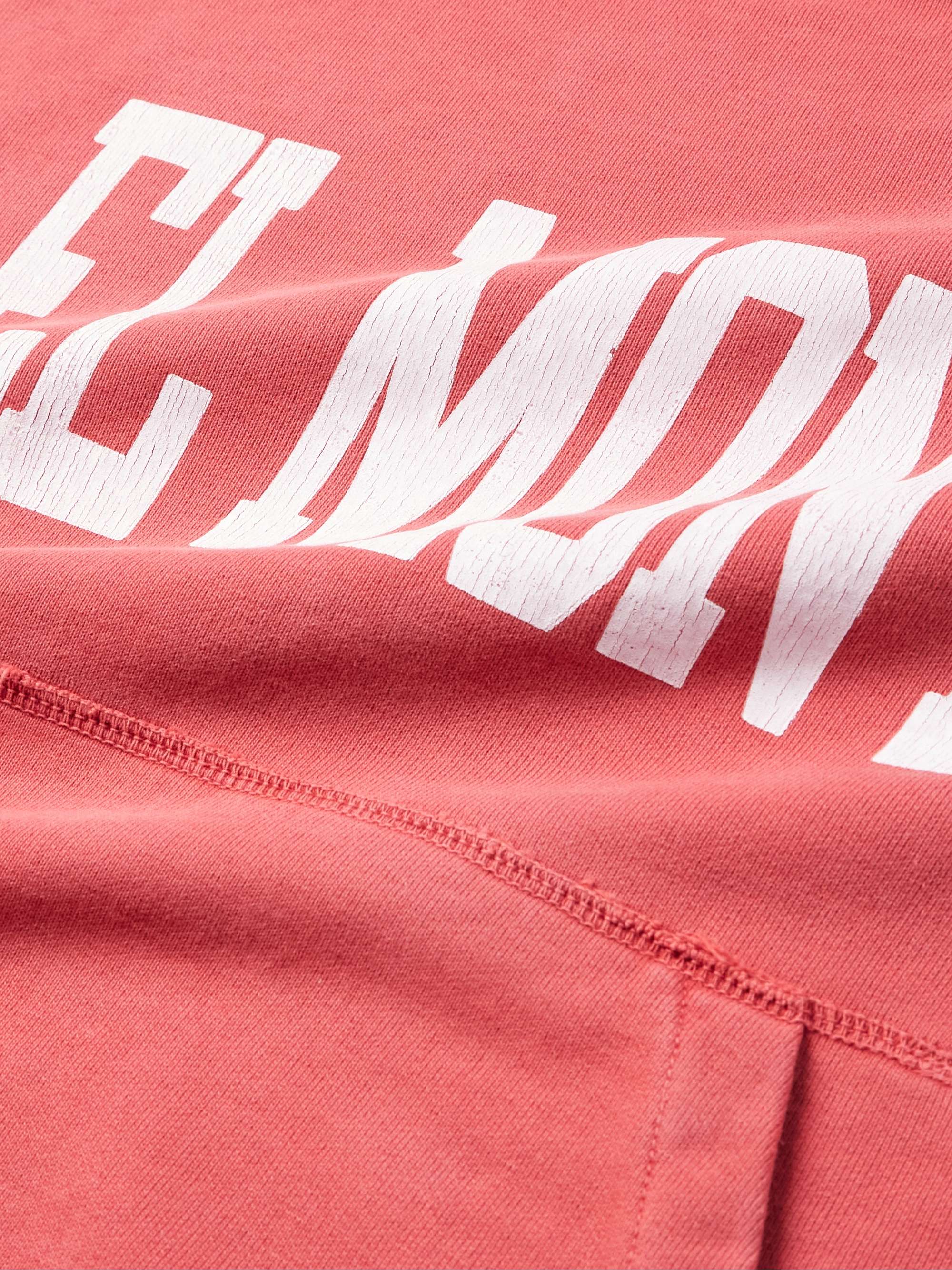 REMI RELIEF Printed Cotton-Jersey Hoodie