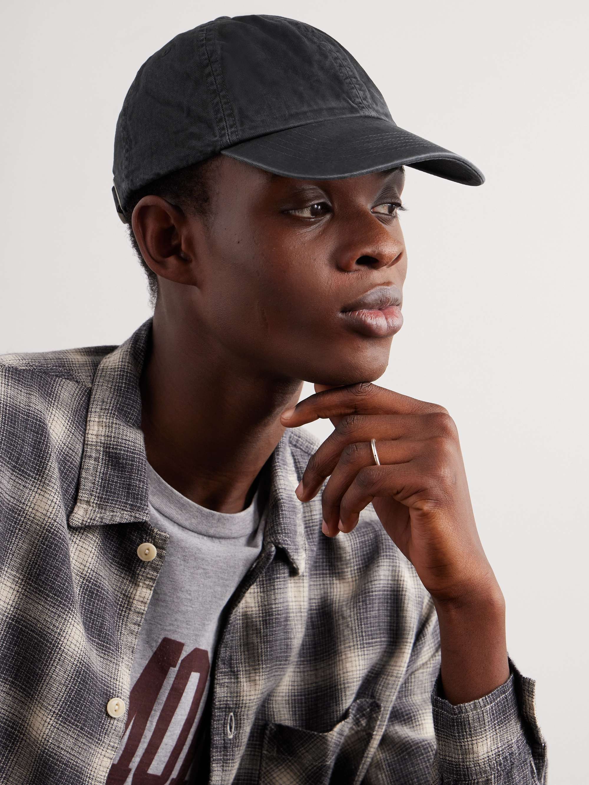 REMI RELIEF Cotton-Twill Baseball Cap for Men | MR PORTER