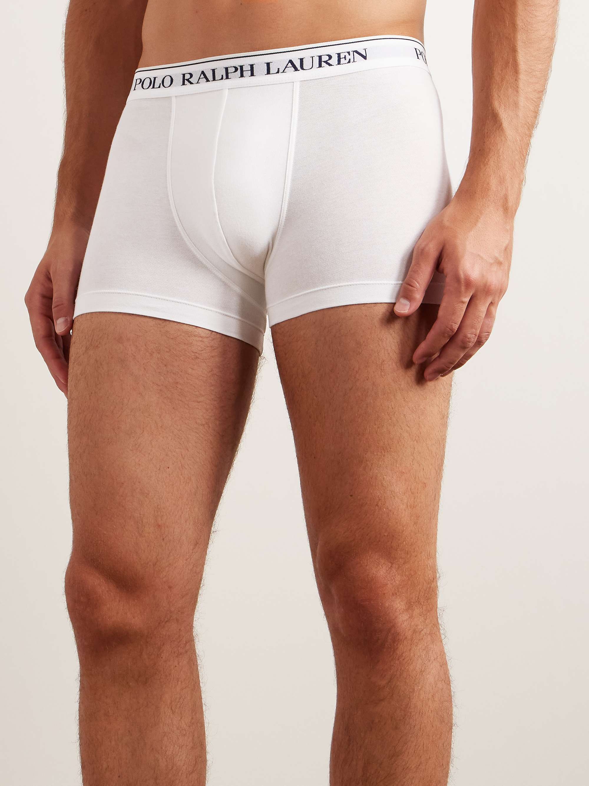 Three-Pack Stretch-Cotton Boxer Briefs