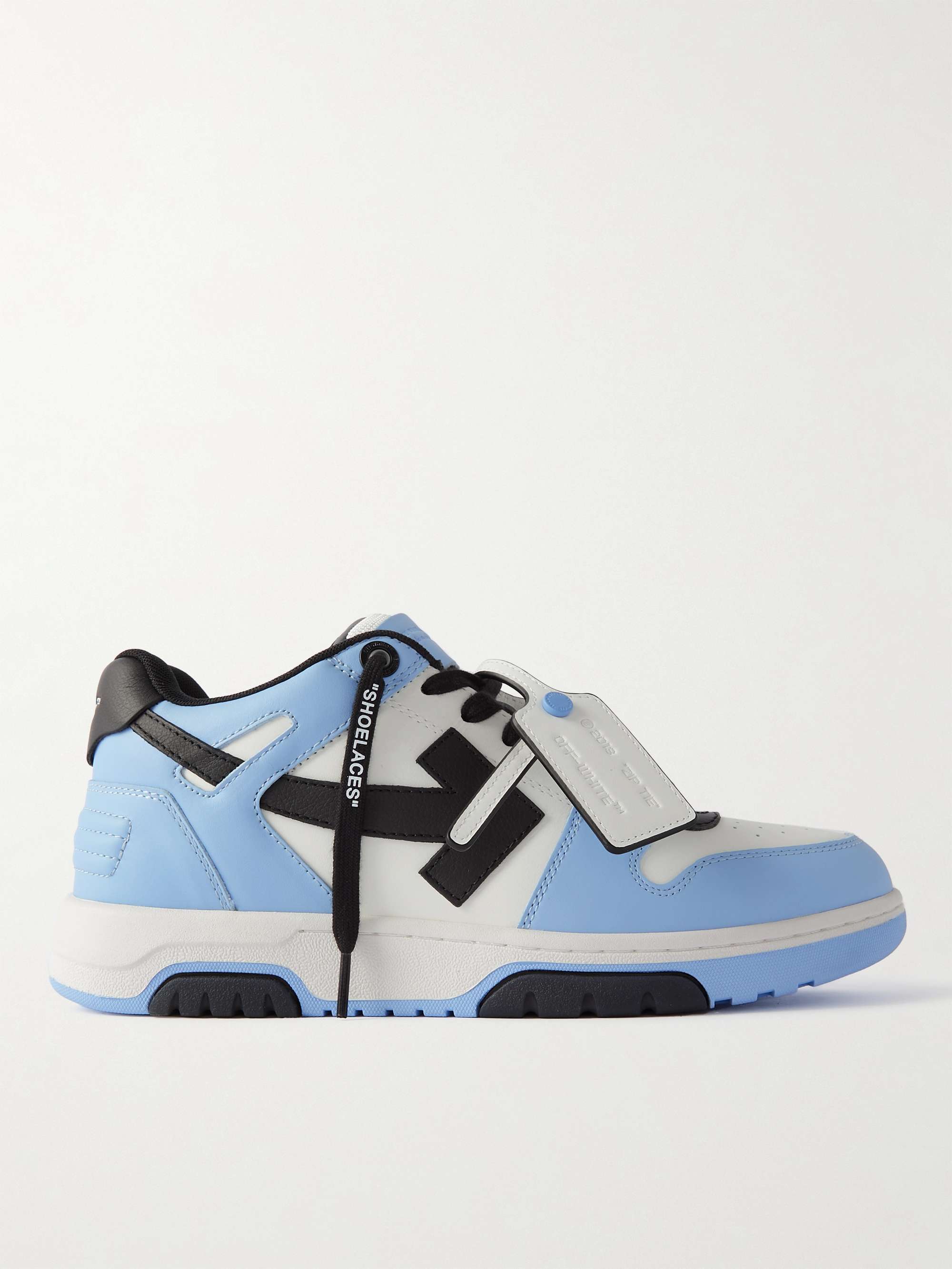 Off-white Blue & White Out Of Office Sneakers