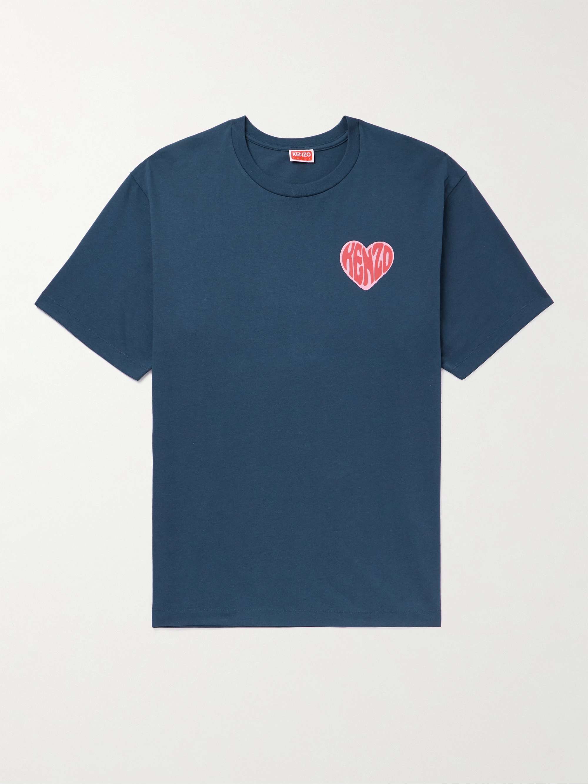 KENZO Oversized Printed Cotton-Jersey T-Shirt for Men | MR PORTER