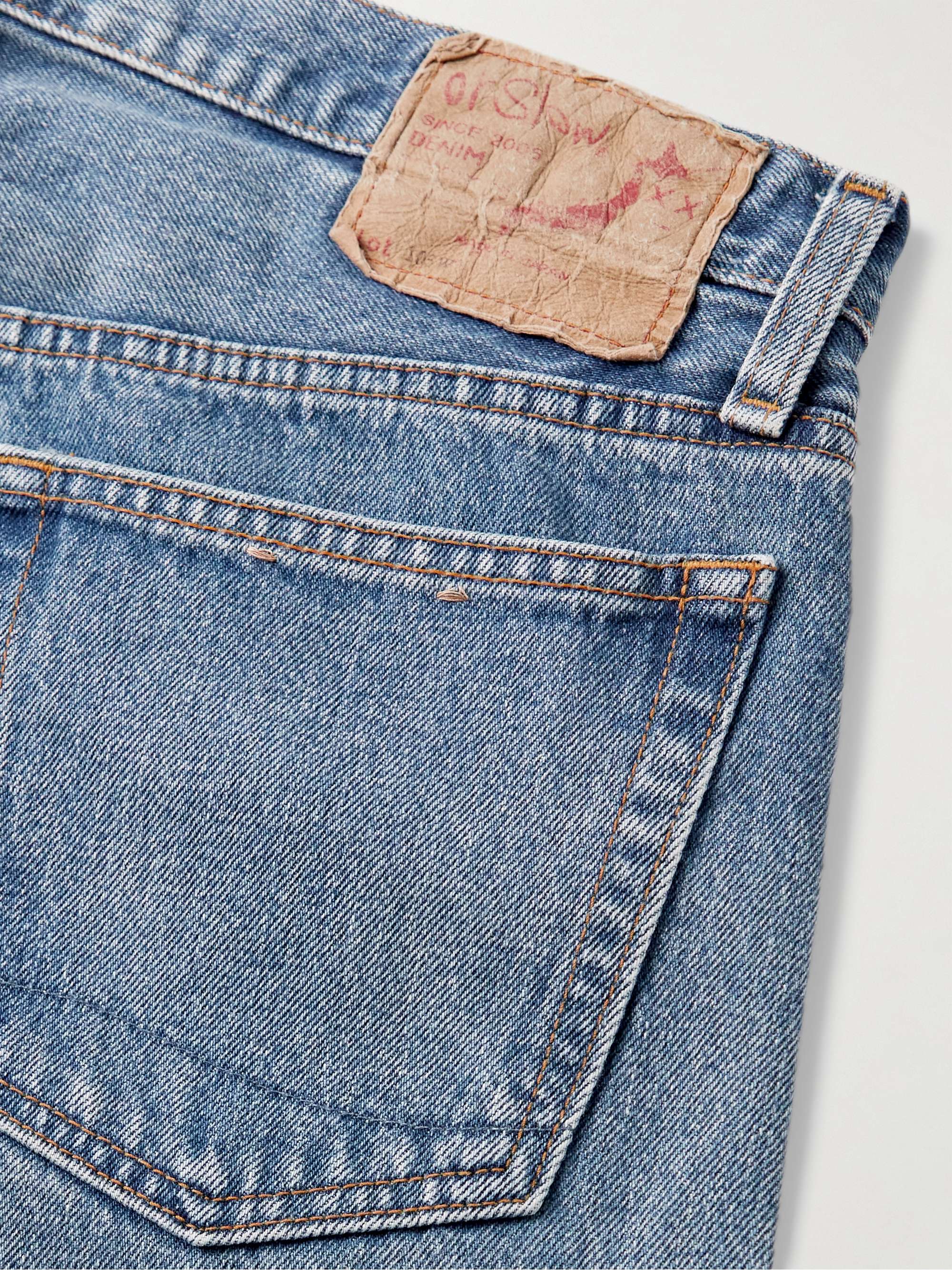 105 Straight-Leg Jeans من ORSLOW | مستر بورتر 105 Straight-Leg Jeans من ORSLOW | مستر بورتر