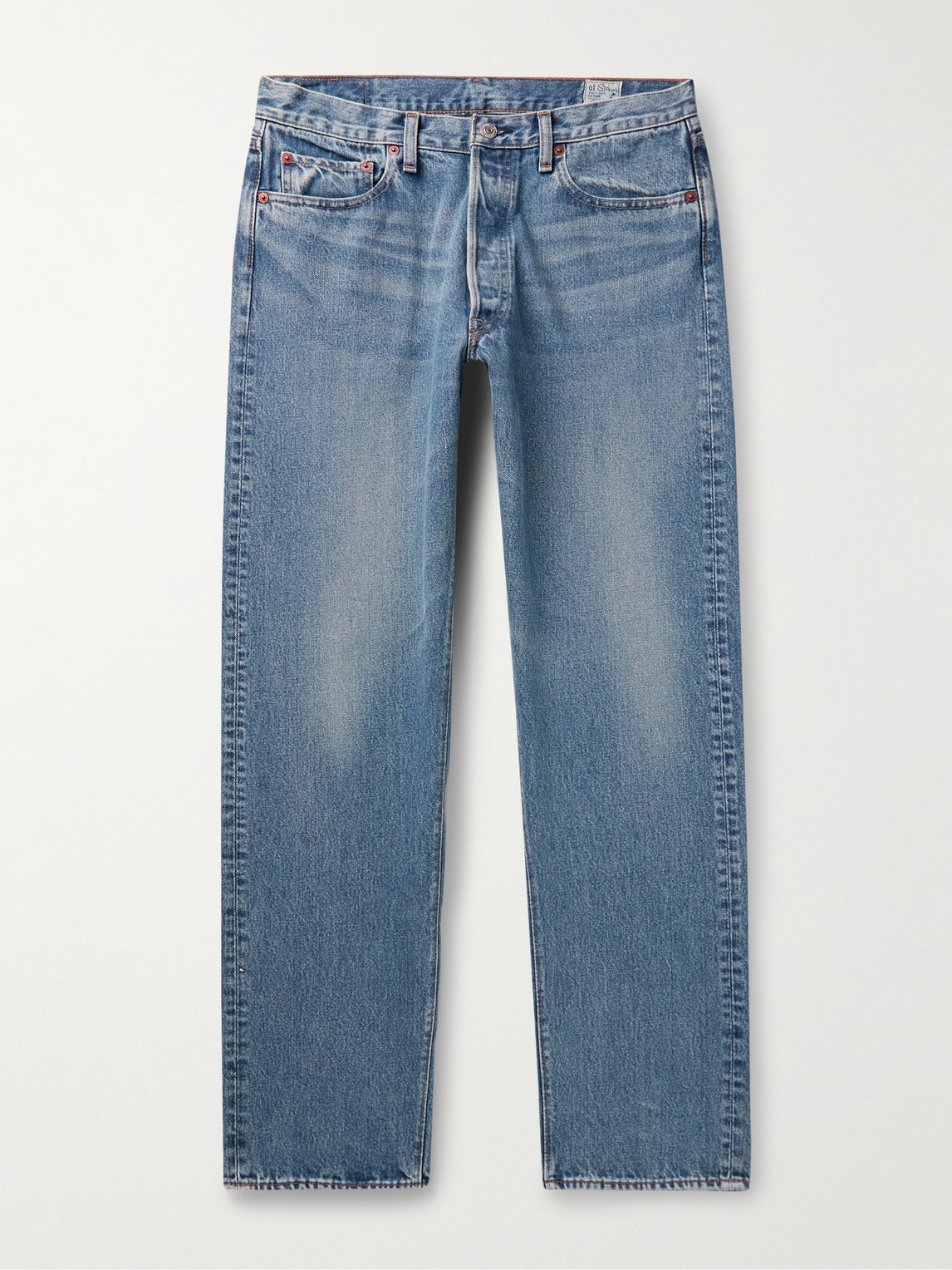 Orslow 105 Standard Jean Denim Used In Blue