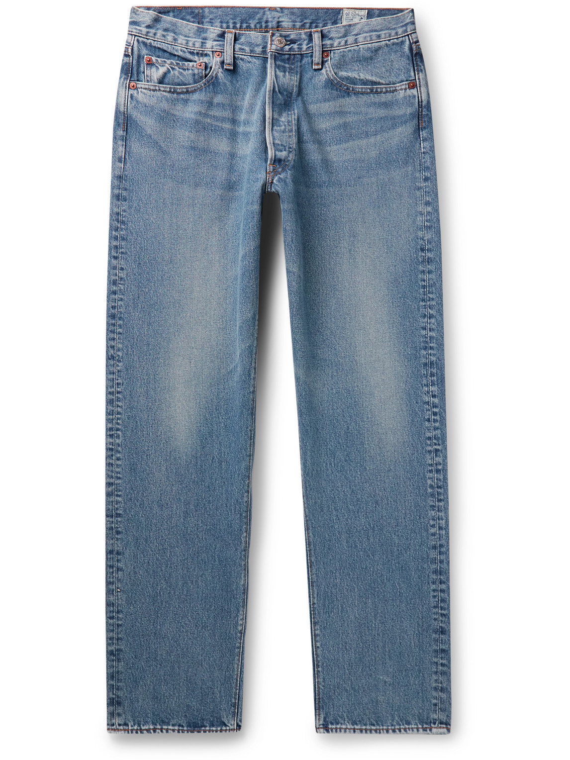 Orslow 105 Standard Jean Denim Used In Blue