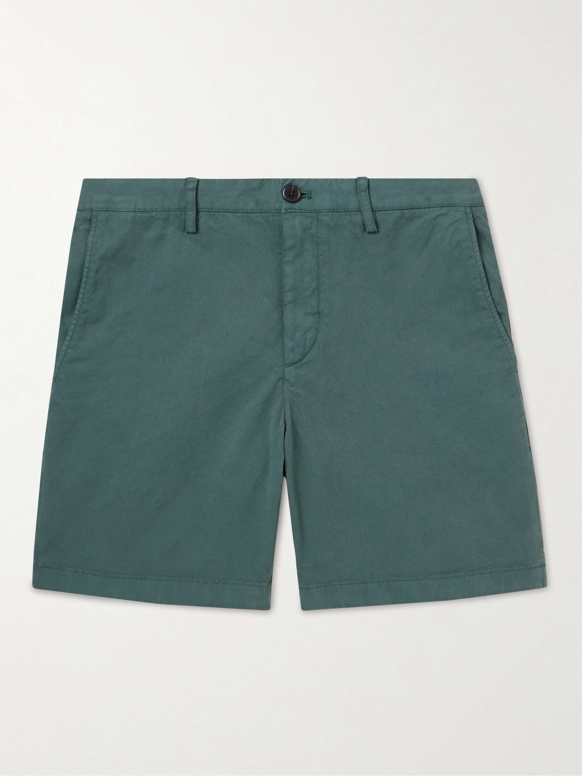 THEORY Zaine Straight-Leg Stretch-Cotton Chino Shorts for Men | MR PORTER