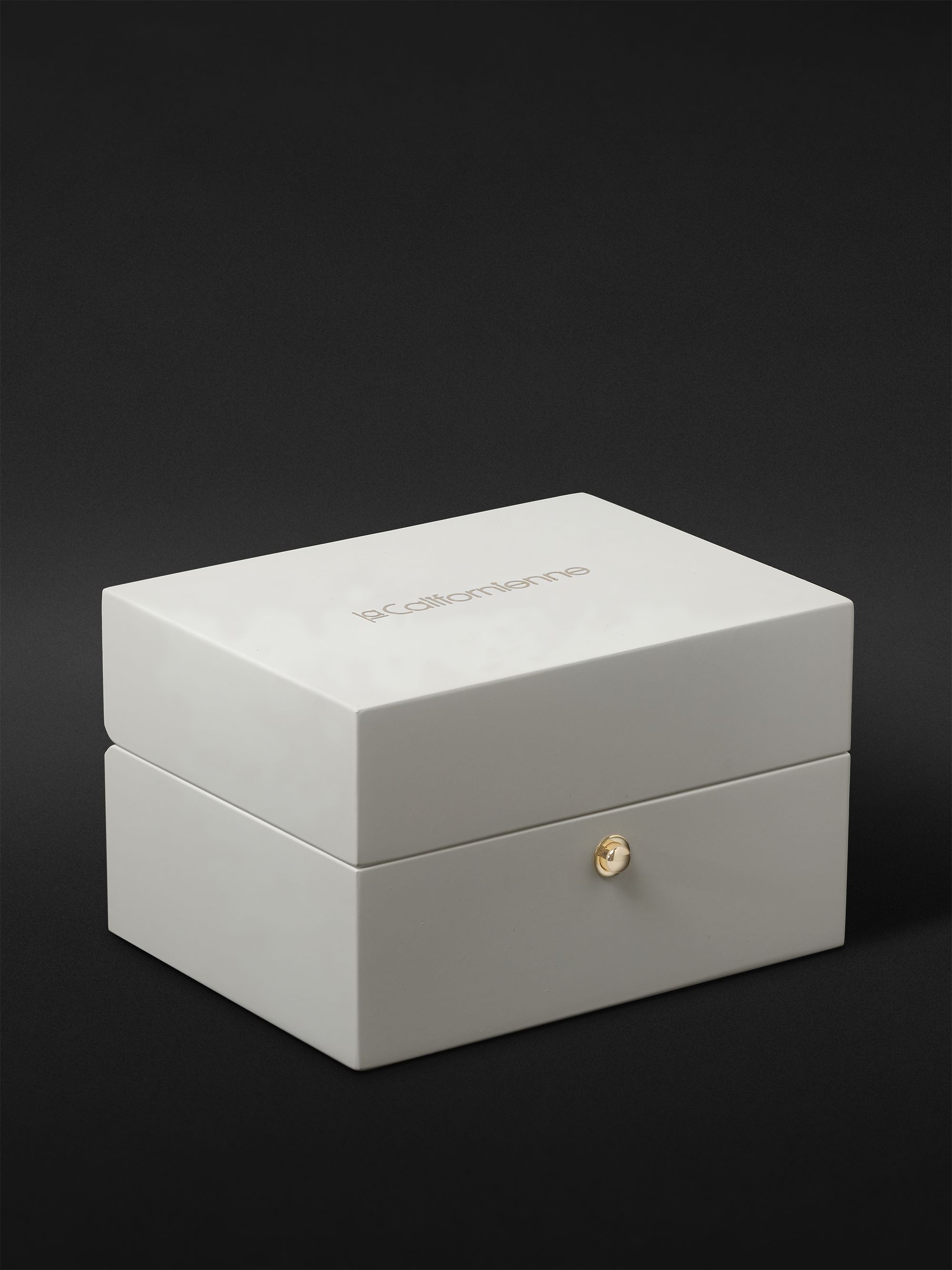 LA CALIFORNIENNE Daybreak Automatic 36mm Gold-Plated and Striped Leather Watch