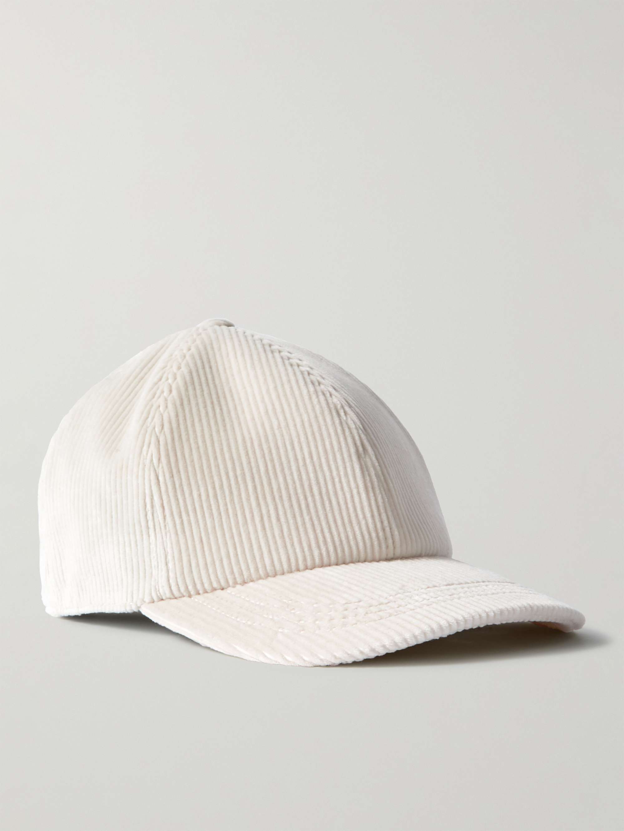 BRUNELLO CUCINELLI Cotton-Blend Corduroy Baseball Cap for Men