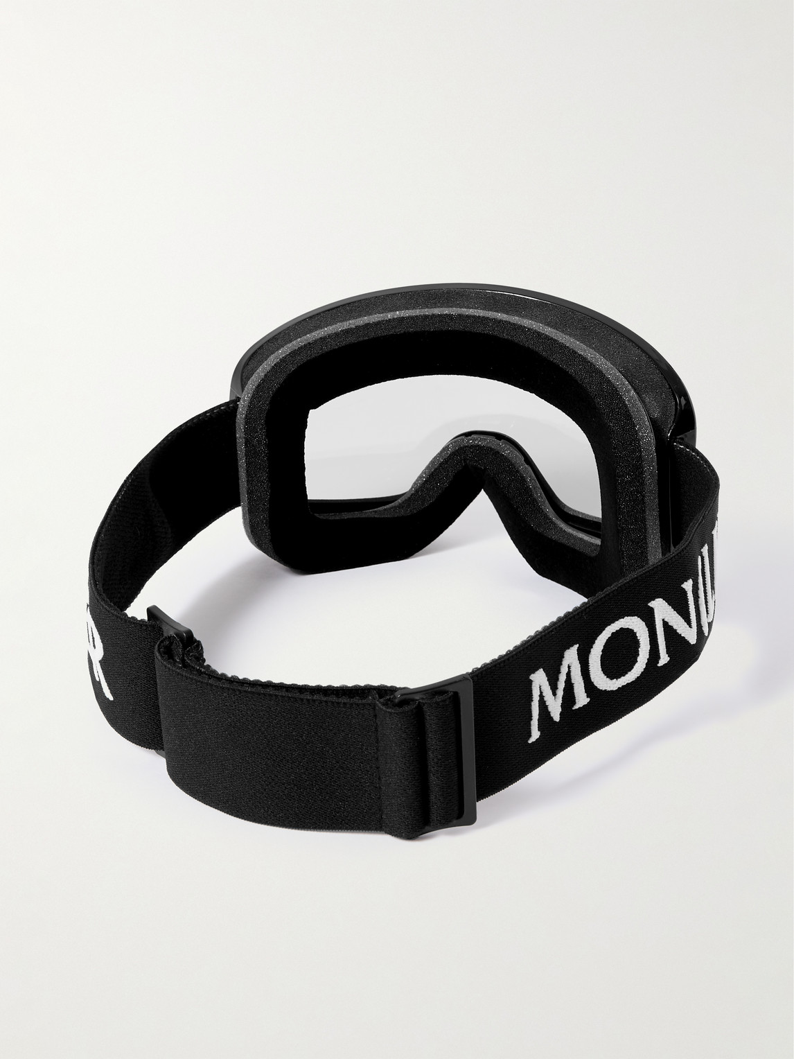 Shop Moncler Terrabeam S1 Photochromatic Ski Goggles In Black