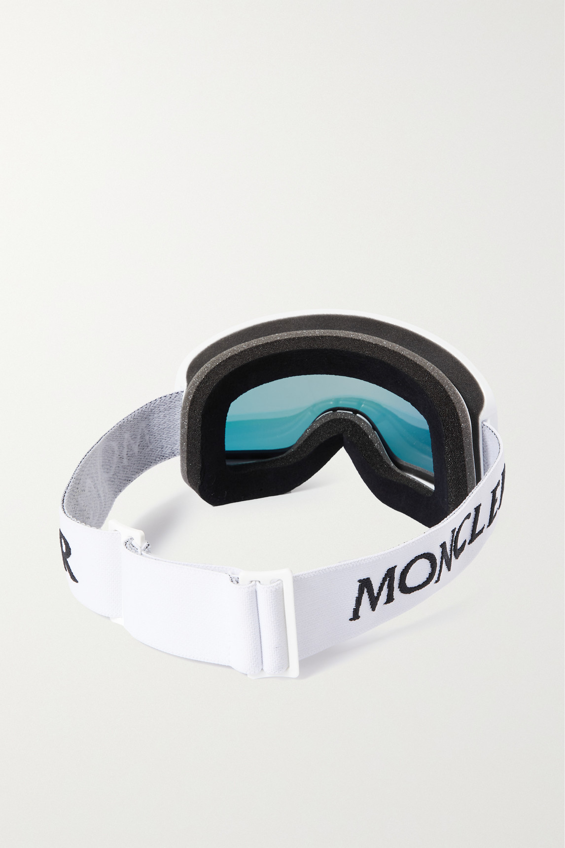 Shop Moncler Terrabeam S2 Ski Goggles In White