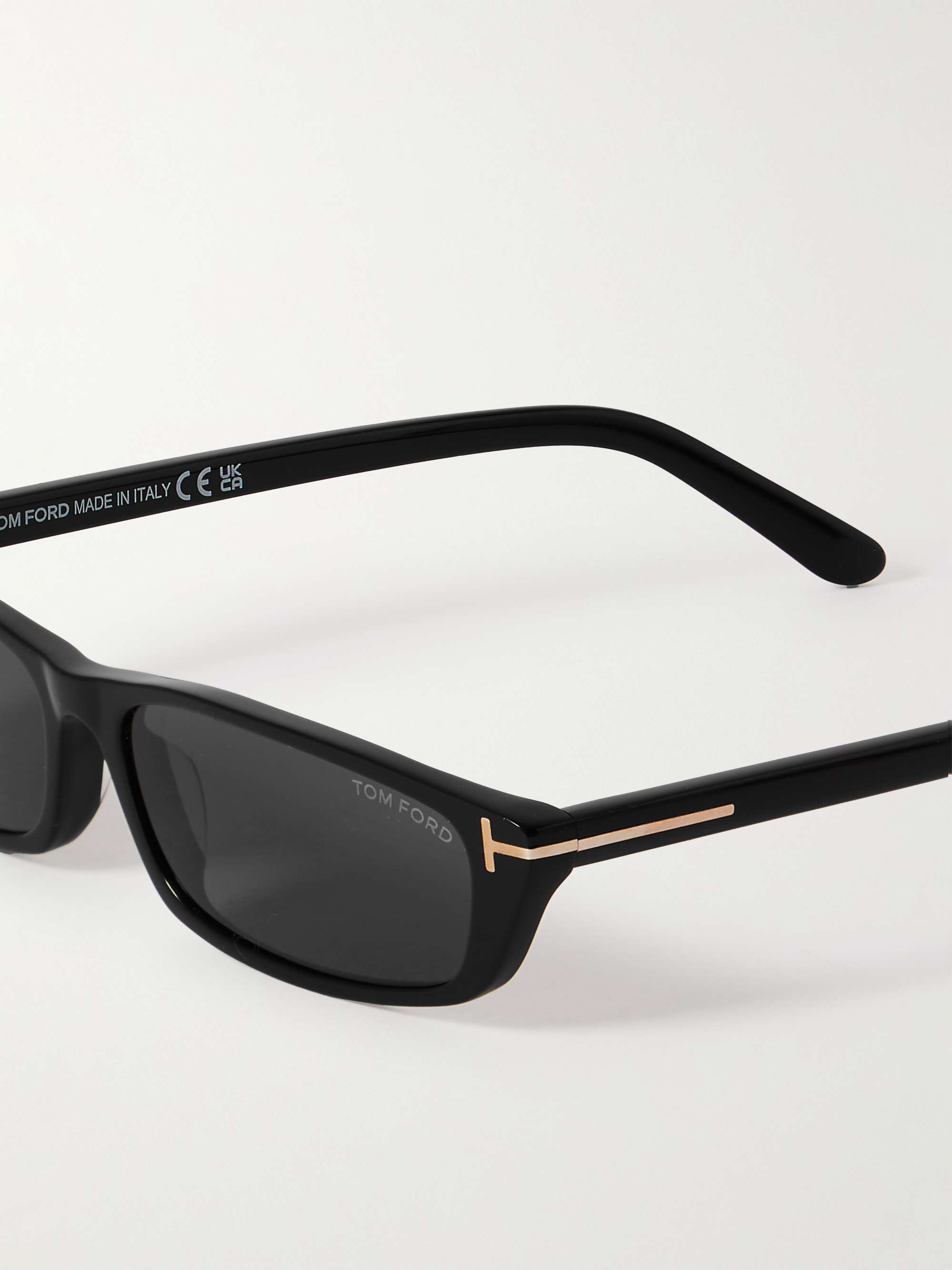 TOM FORD EYEWEAR Rectangular-Frame Acetate Sunglasses for Men | MR PORTER