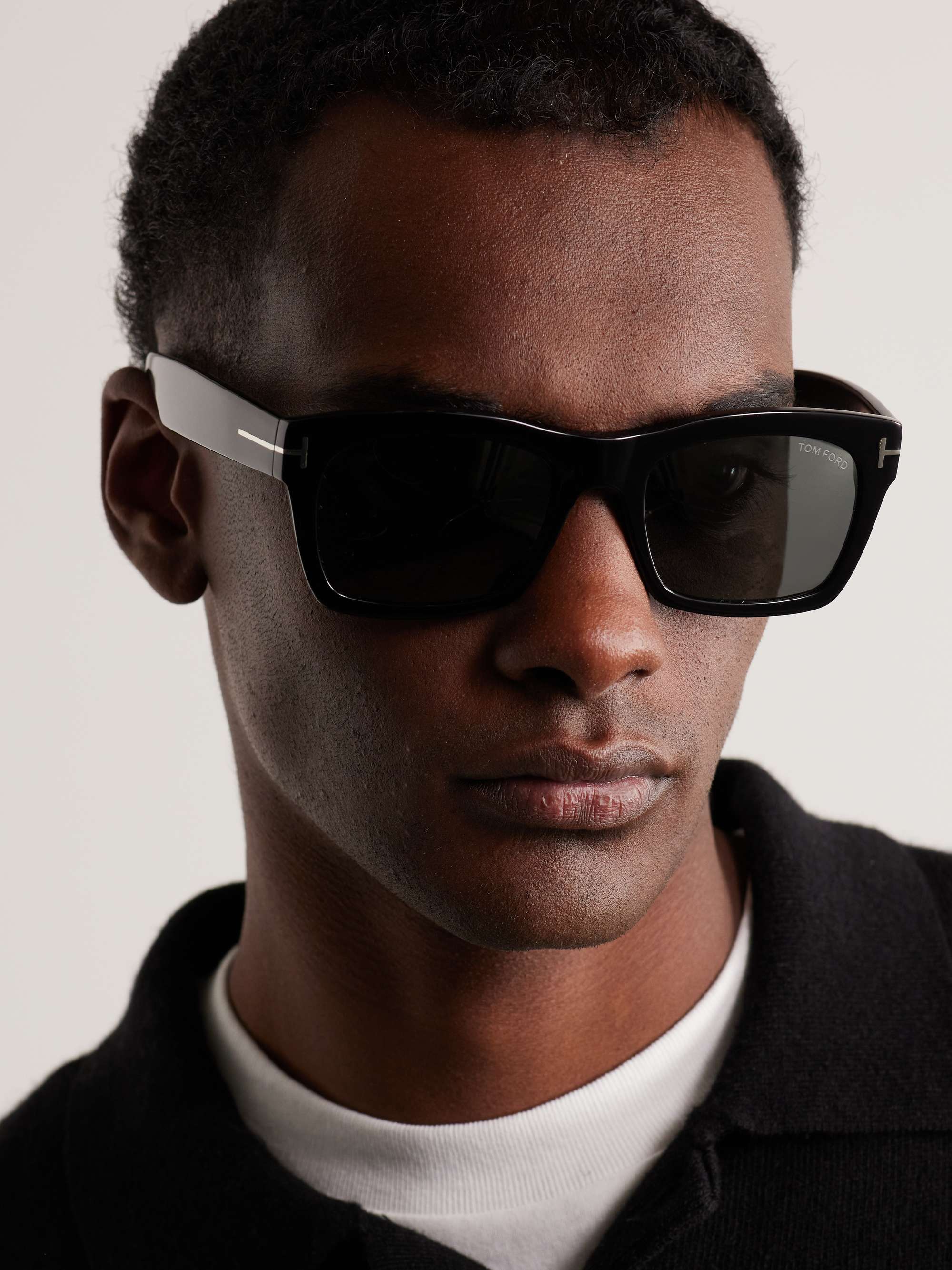 TOM FORD EYEWEAR Square-Frame Acetate Sunglasses for Men | MR PORTER