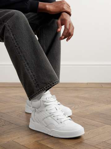 SUITCAFE Men's High Top Sneaker