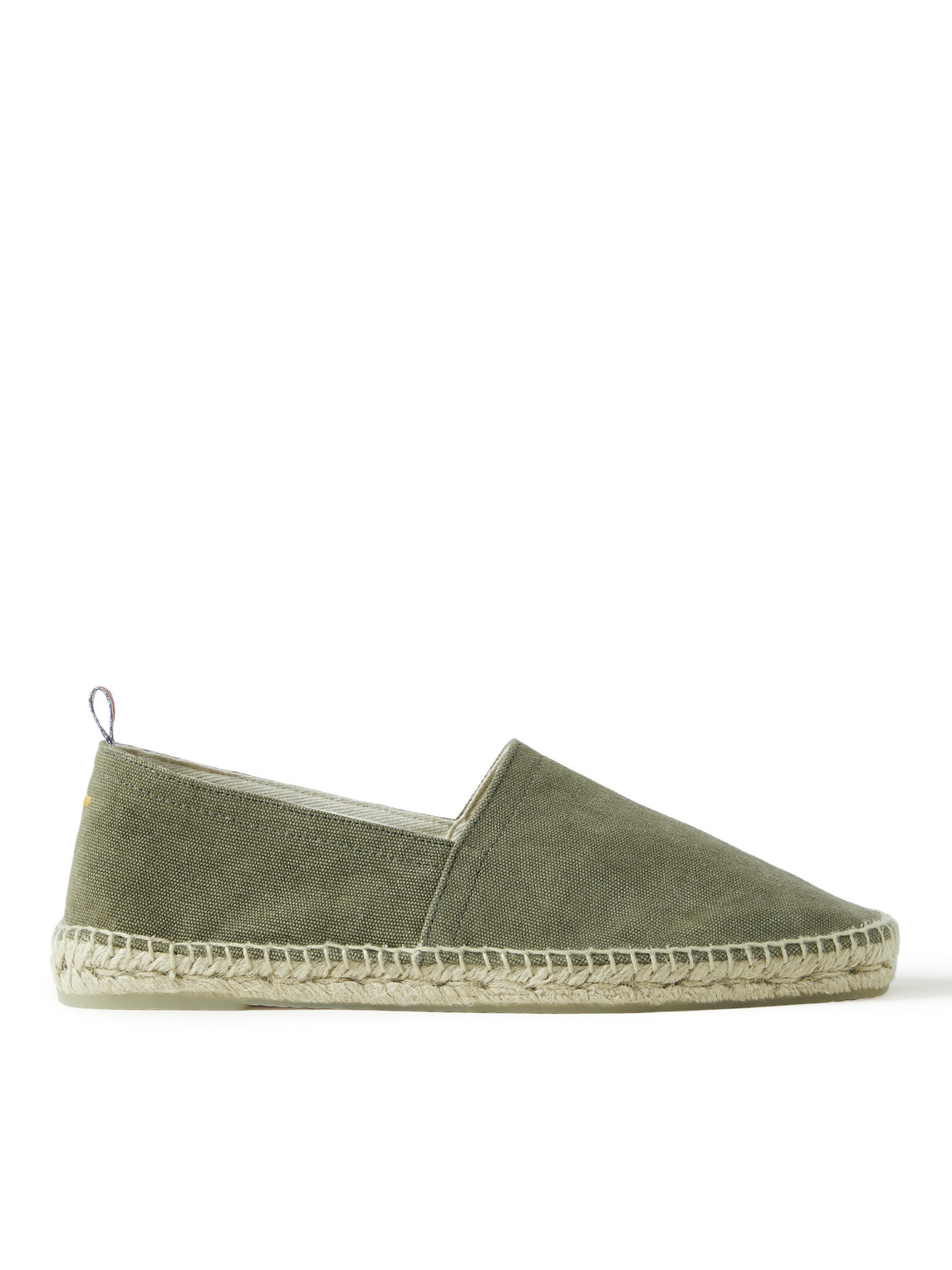 Castaã±er Pablo Canvas Espadrilles In Green