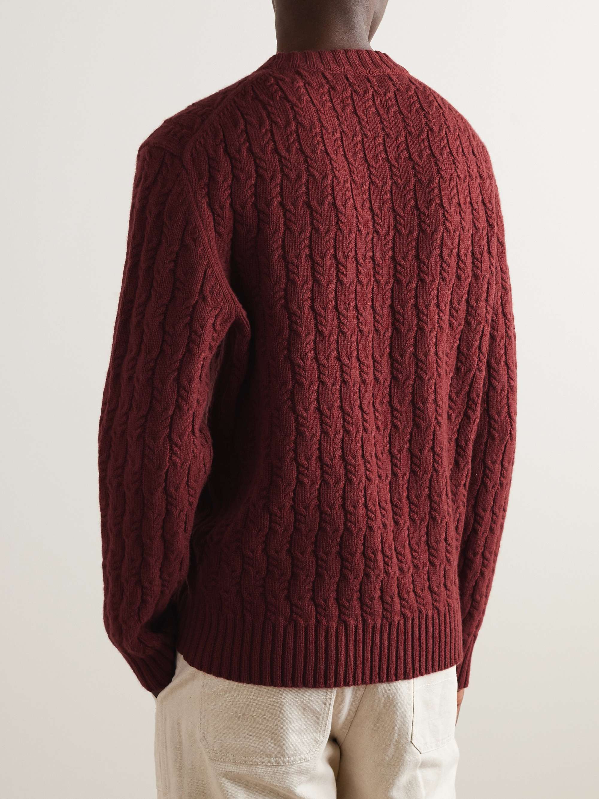 MR P. Cable-Knit Wool Sweater for Men | MR PORTER