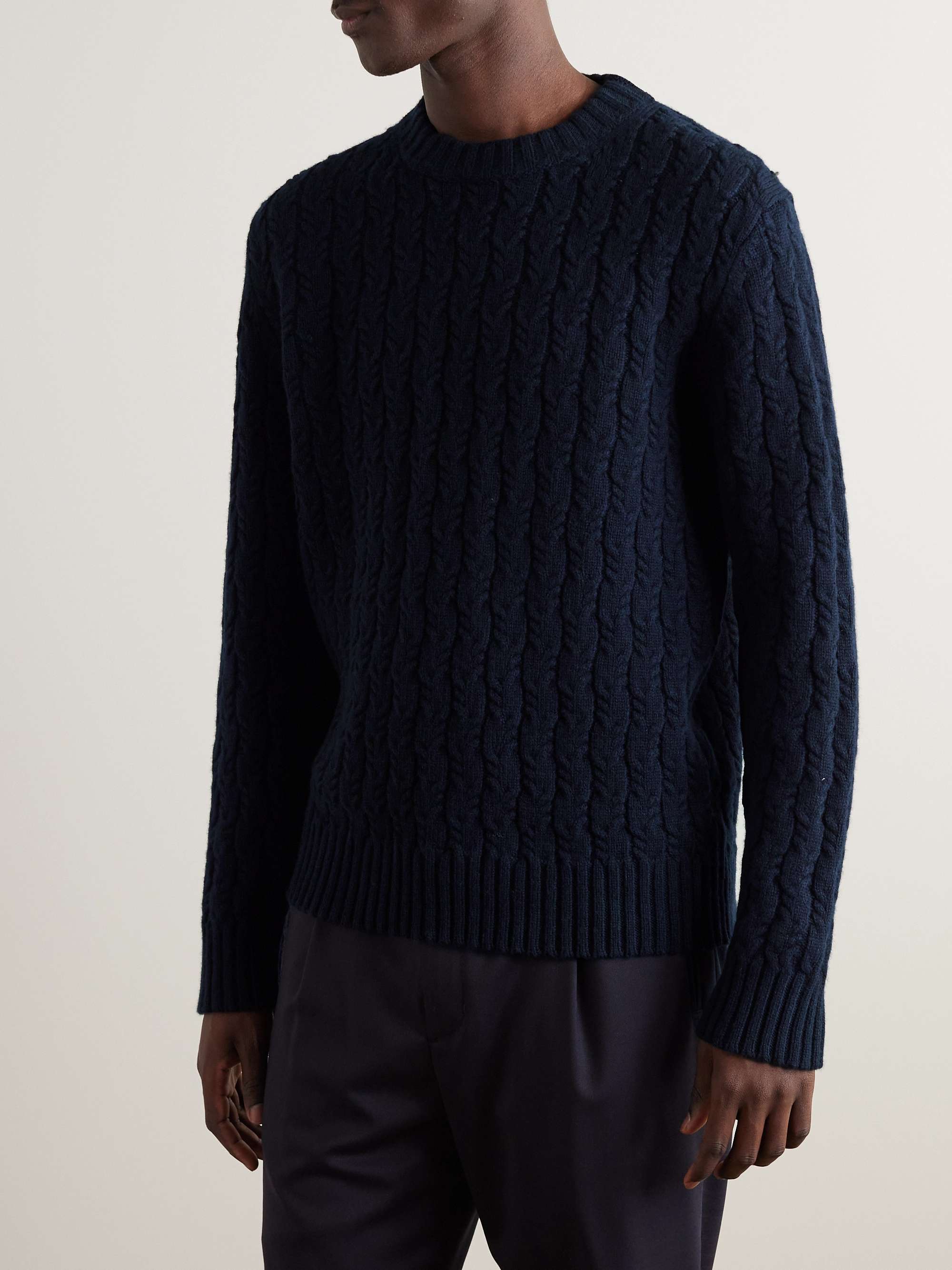 MR P. Cable-Knit Wool Sweater for Men | MR PORTER