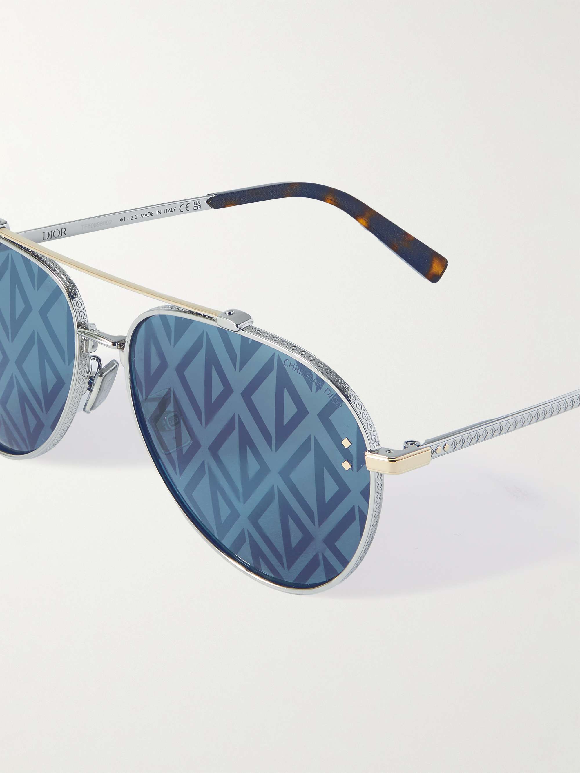 Louis Vuitton aviator Sunglasses with monogram lens. If only I