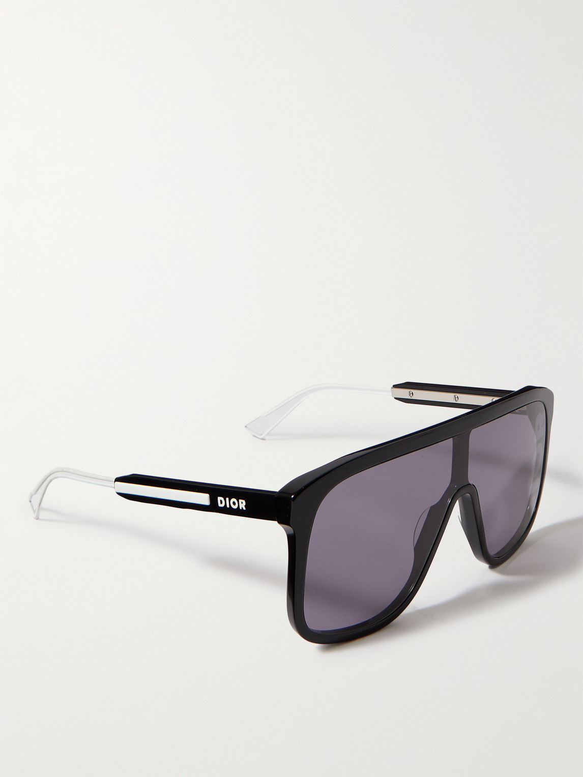 Shop Dior Fast M1i D-frame Acetate Sunglasses In Black