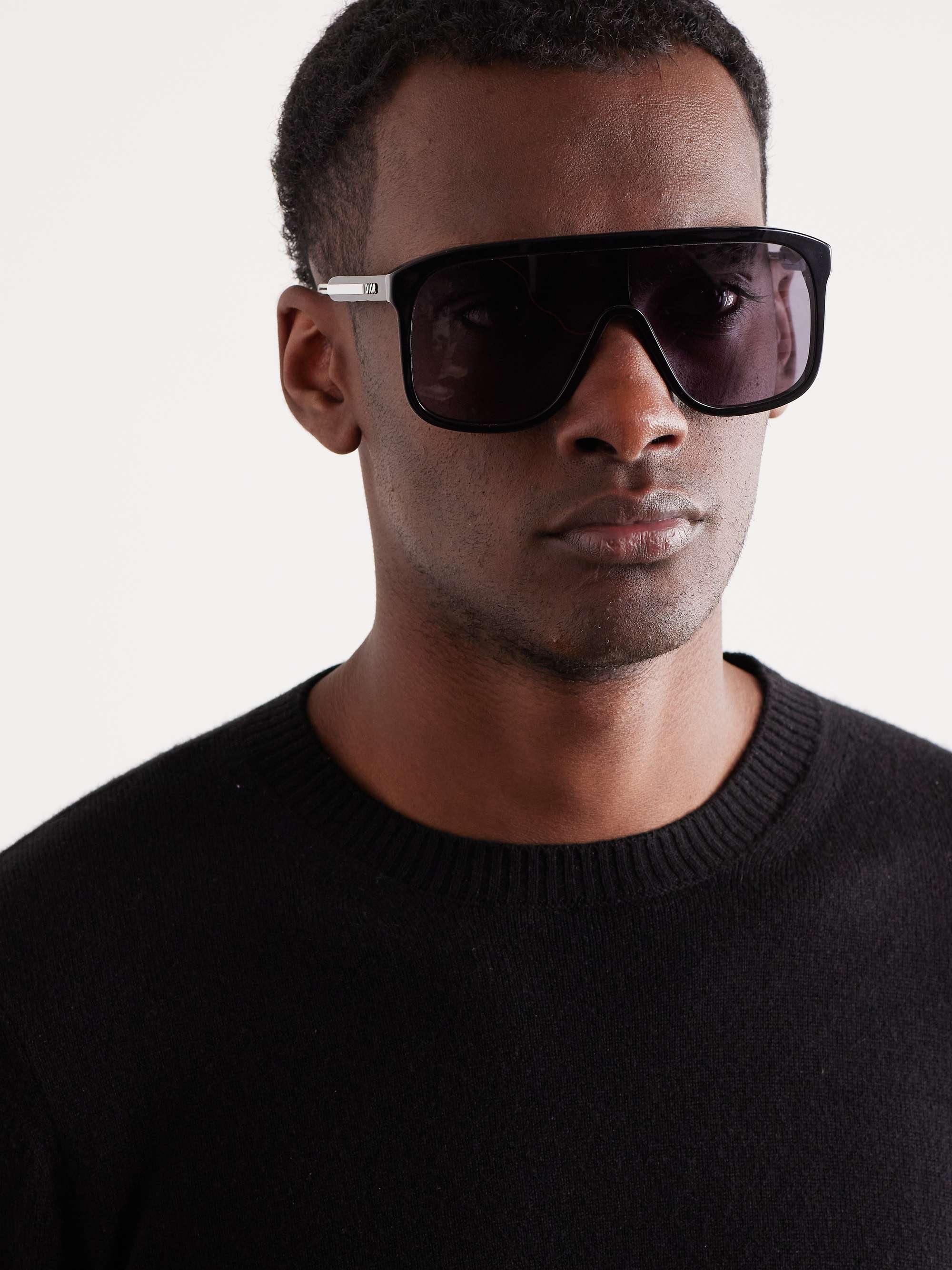 DIOR EYEWEAR DiorFast M1I D-Frame Acetate Sunglasses for Men | MR PORTER