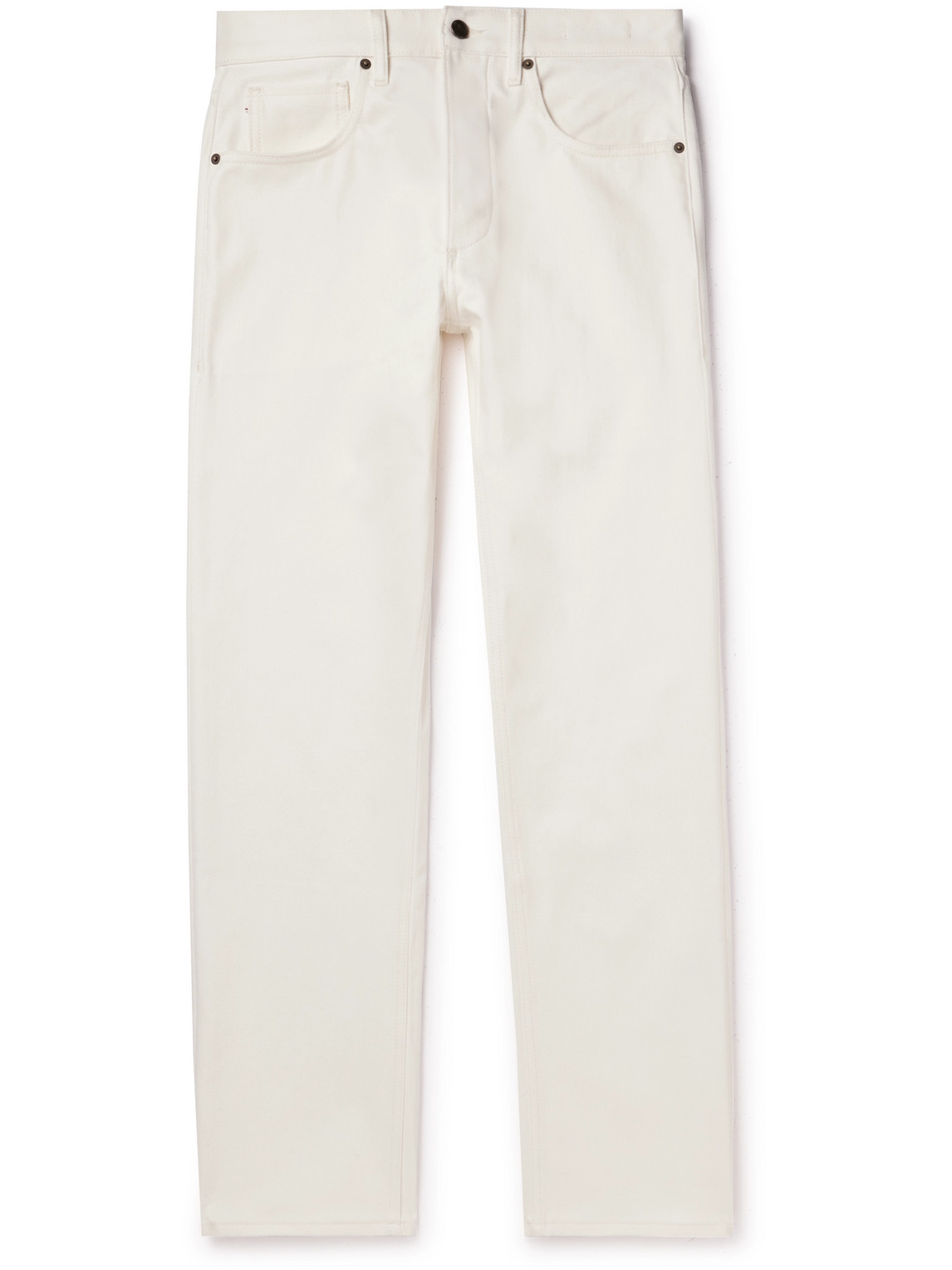 Slim-Fit Straight-Leg Jeans