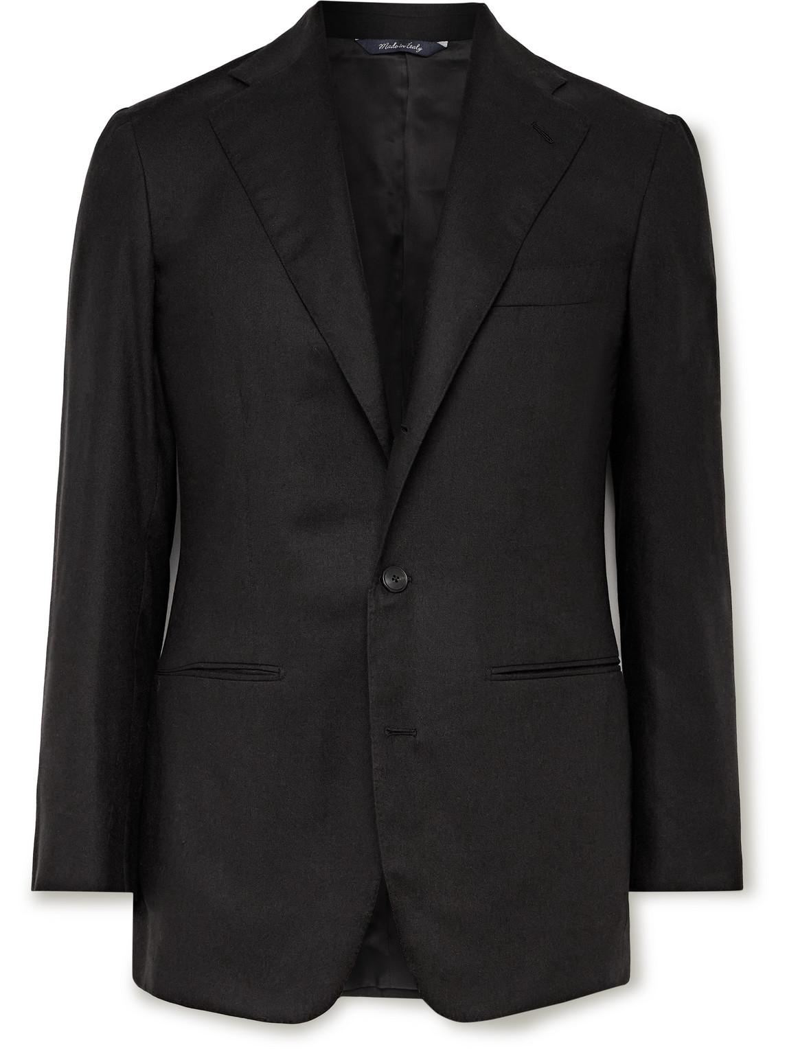 Slim-Fit Silk and Cashmere-Blend Blazer