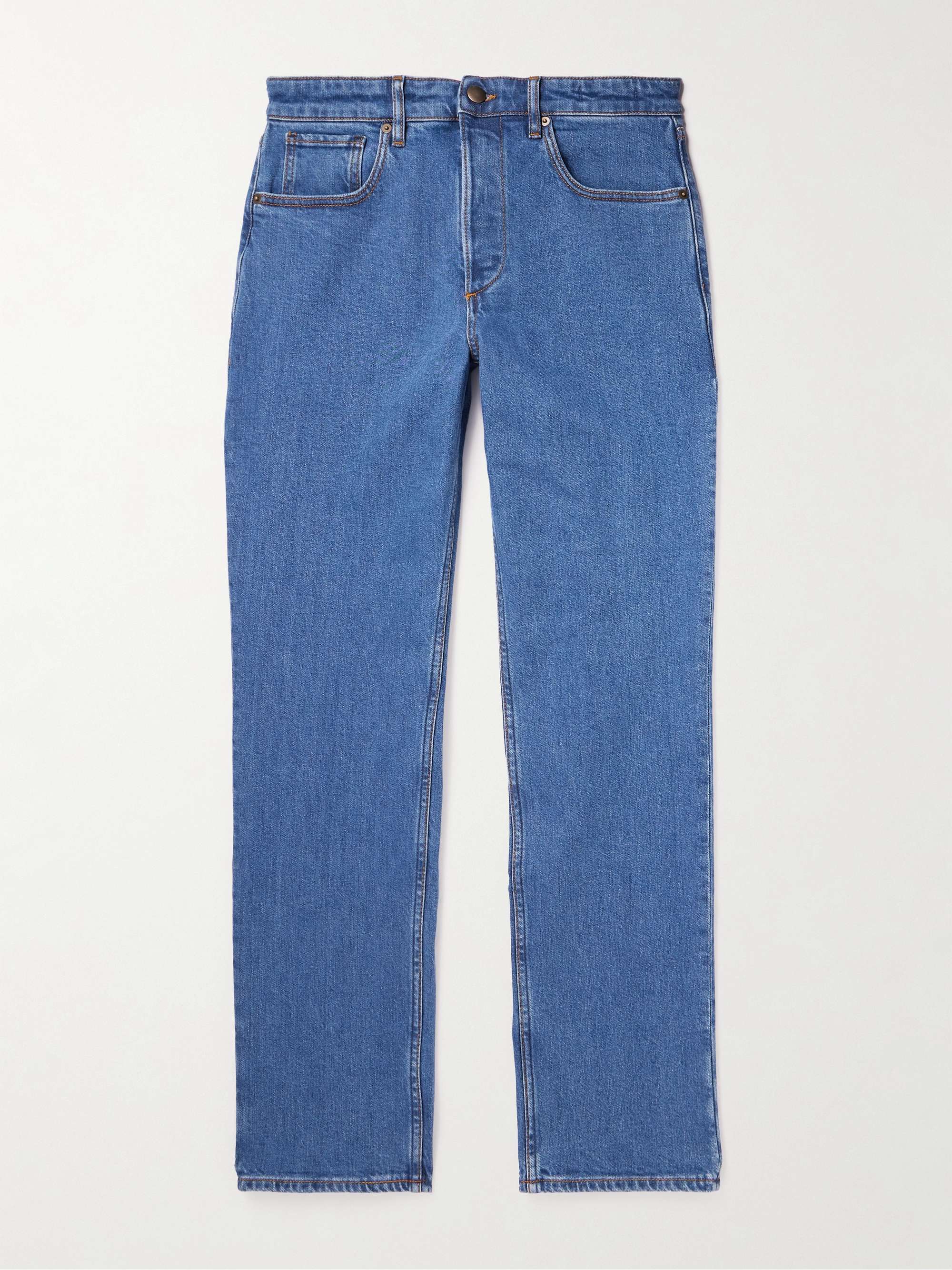 SAMAN AMEL Slim-Fit Straight-Leg Jeans for Men | MR PORTER