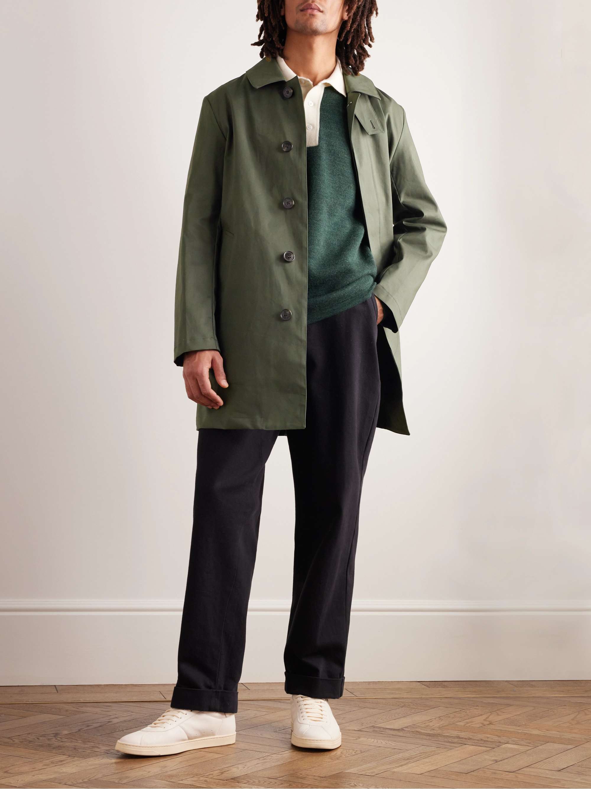 MACKINTOSH Cambridge Bonded Cotton Trench Coat for Men | MR PORTER