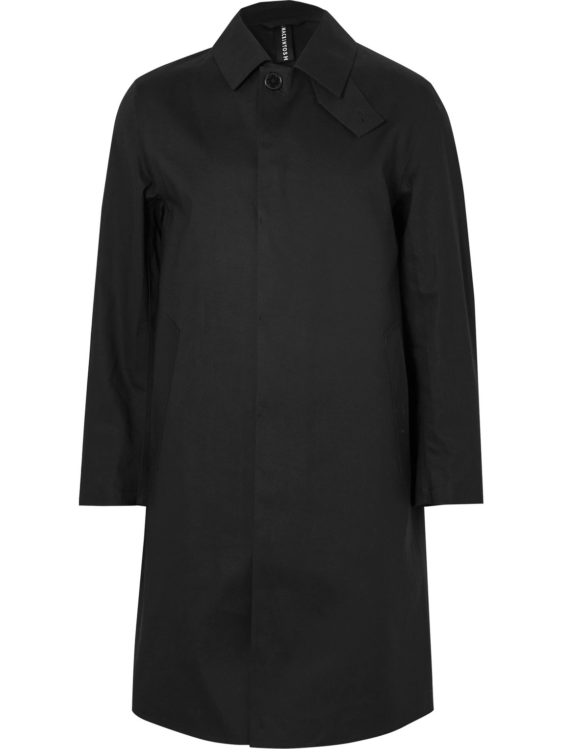 Oxford Bonded Cotton Trench Coat