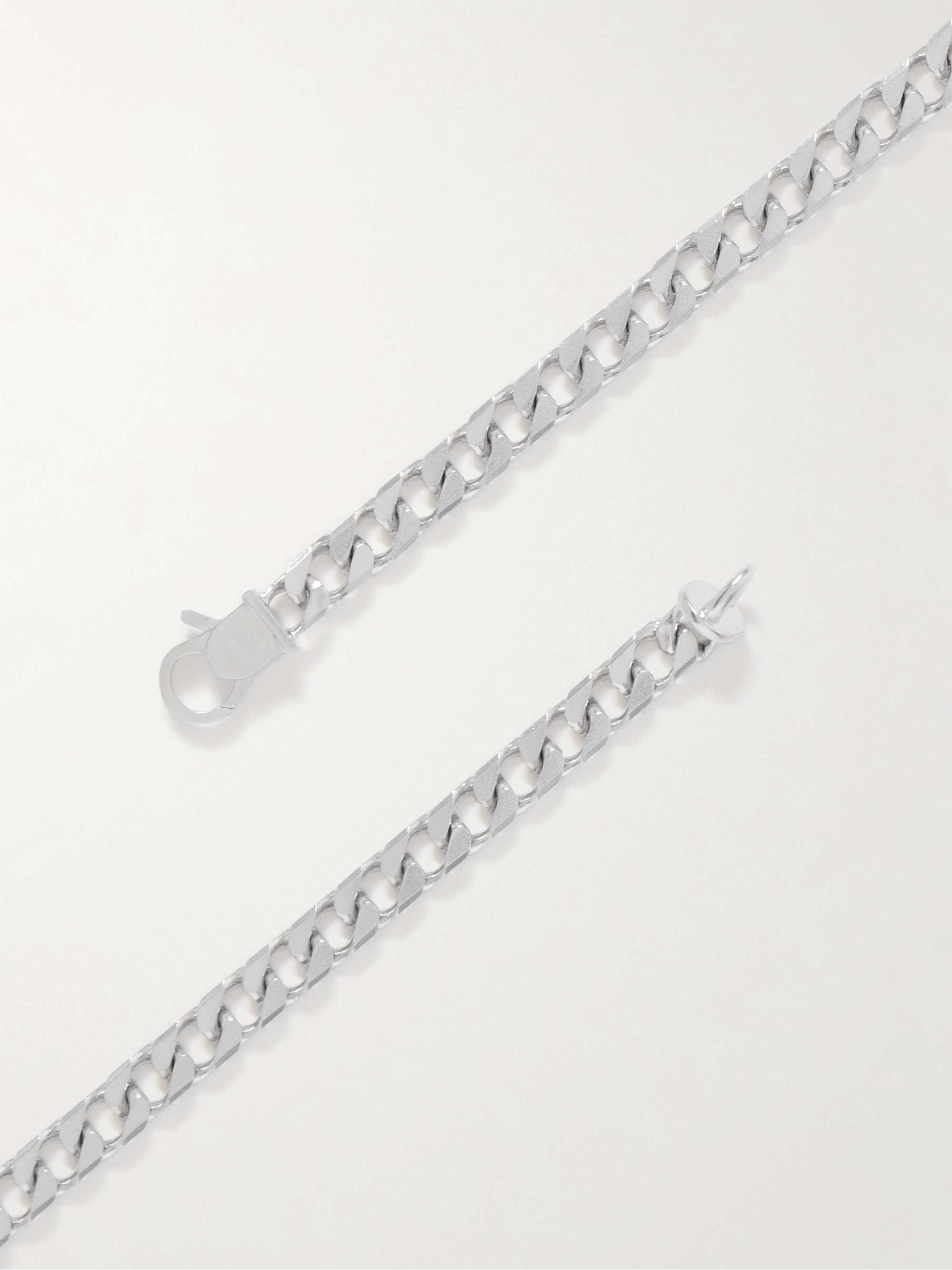 TOM WOOD Frankie Silver Chain Necklace