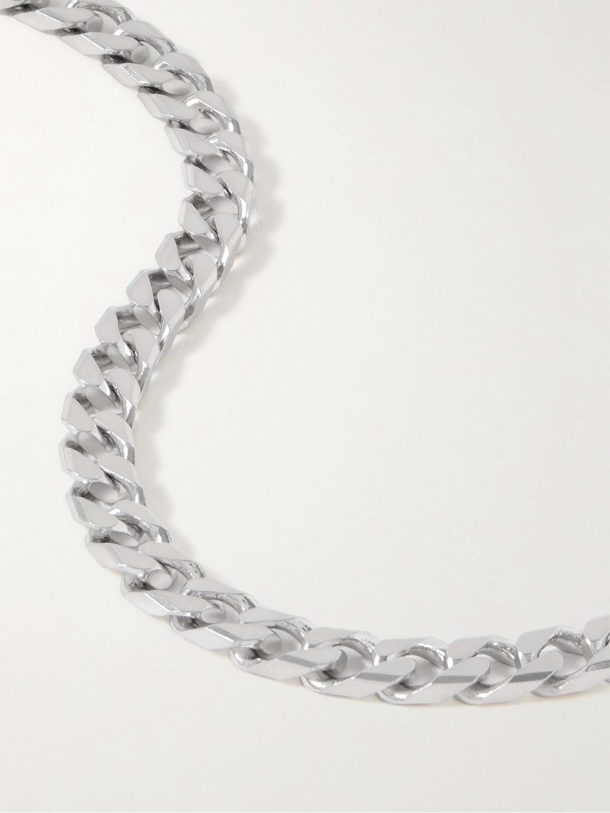 TOM WOOD Frankie Silver Chain Necklace