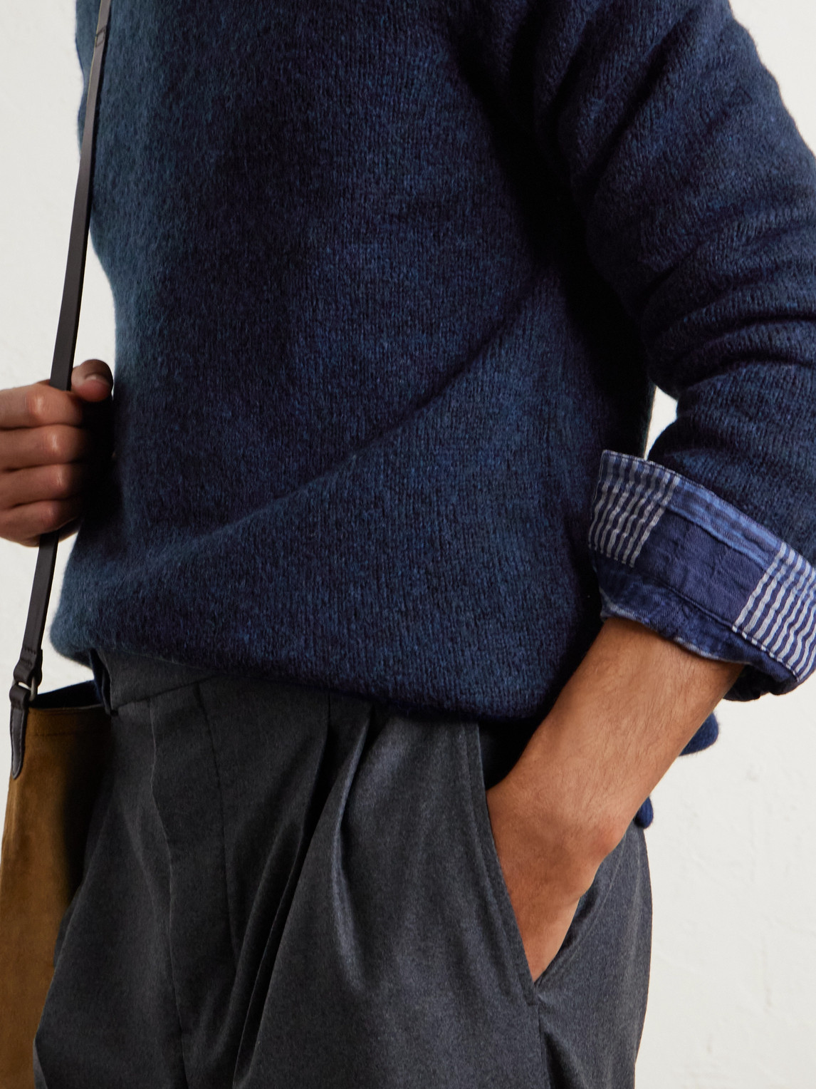 Lee 6598 Merino Wool-Blend Sweater