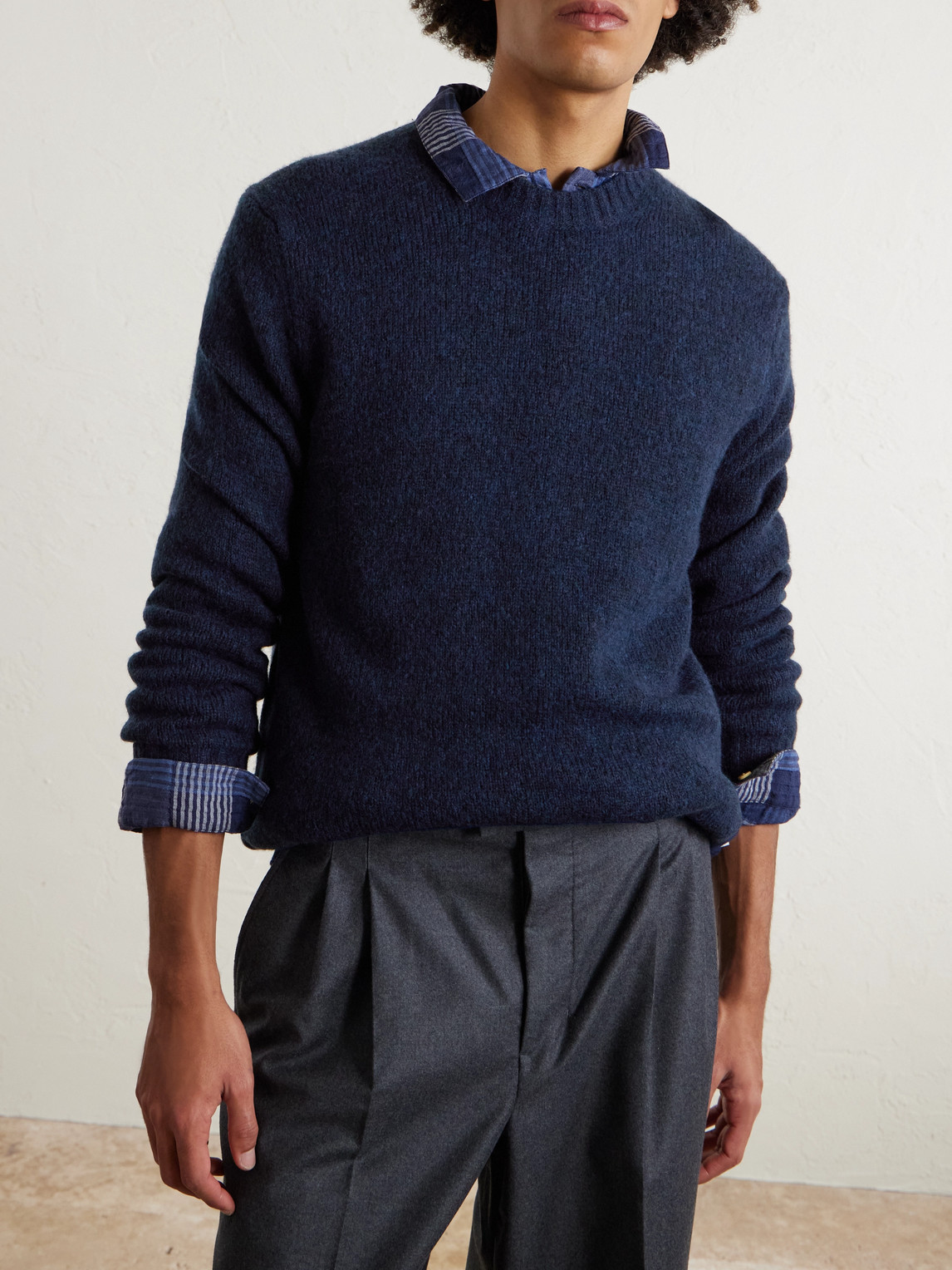 Lee 6598 Merino Wool-Blend Sweater