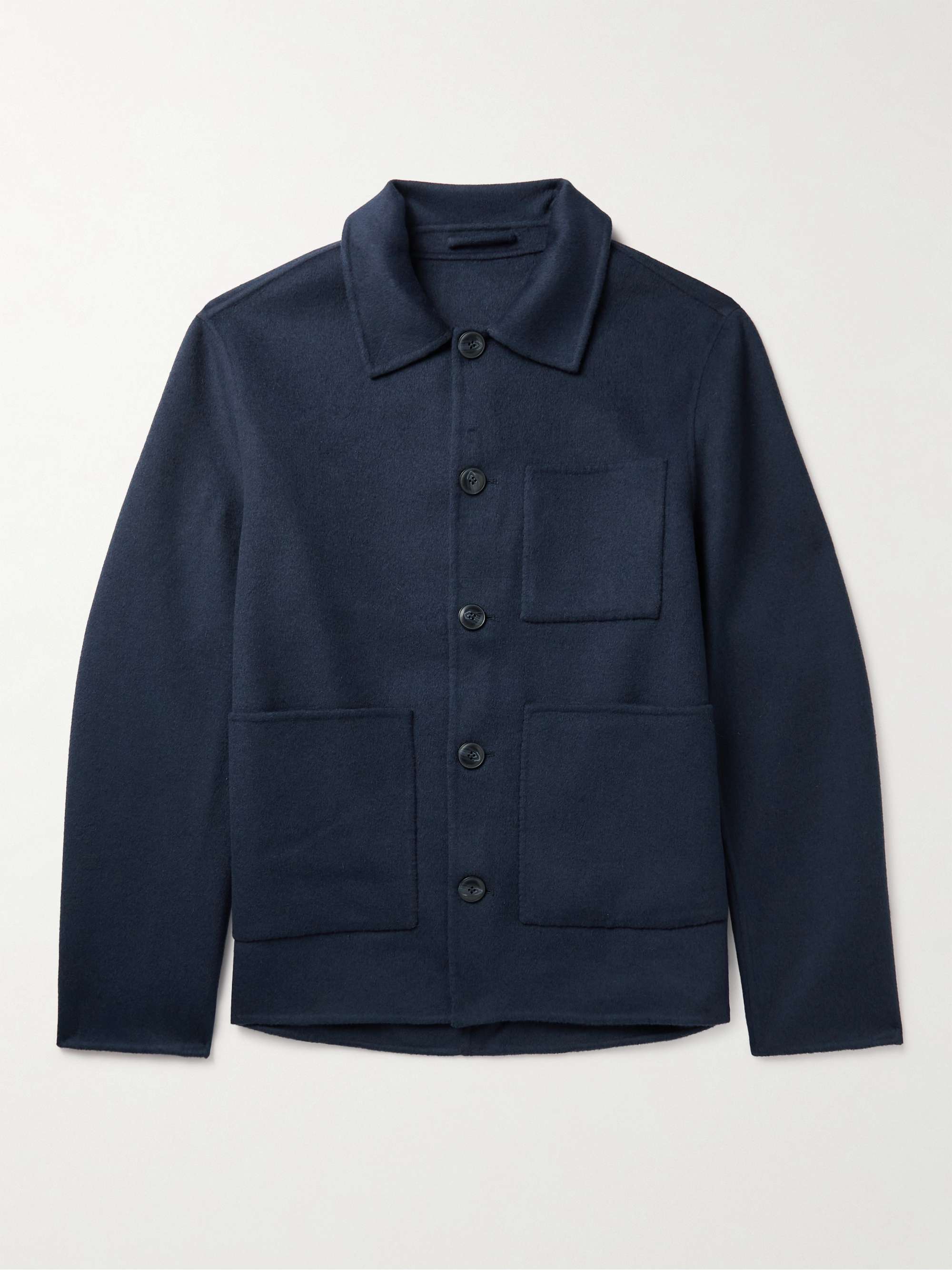 NN07 Ansel Wool-Blend Felt Jacket for Men | MR PORTER