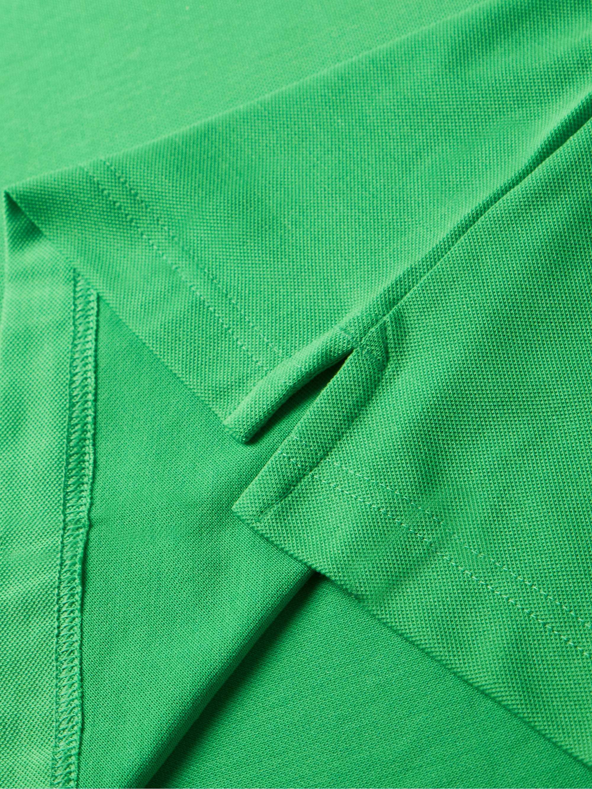 OUTDOOR VOICES Birdie Recycled-Piqué Polo Shirt