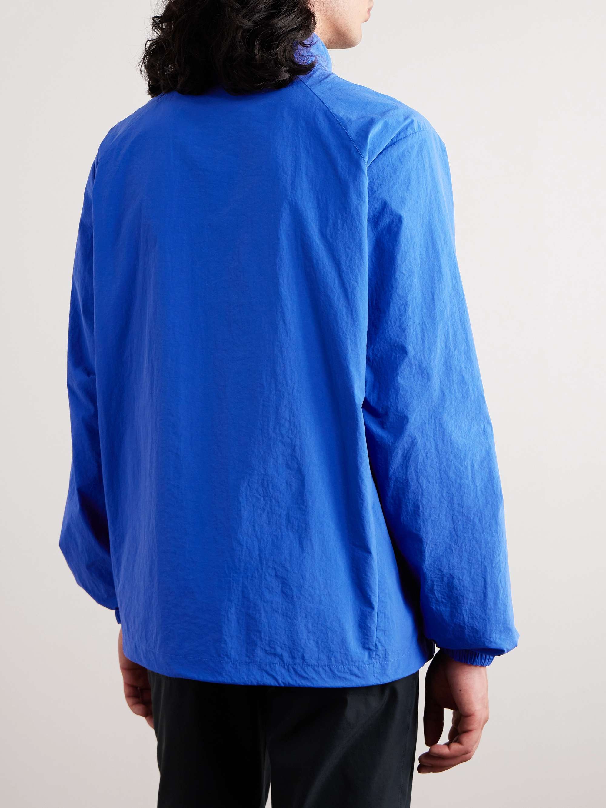 OUTDOOR VOICES A.M. Dawn Patrol Recycled-Shell Half-Zip Golf Jacket