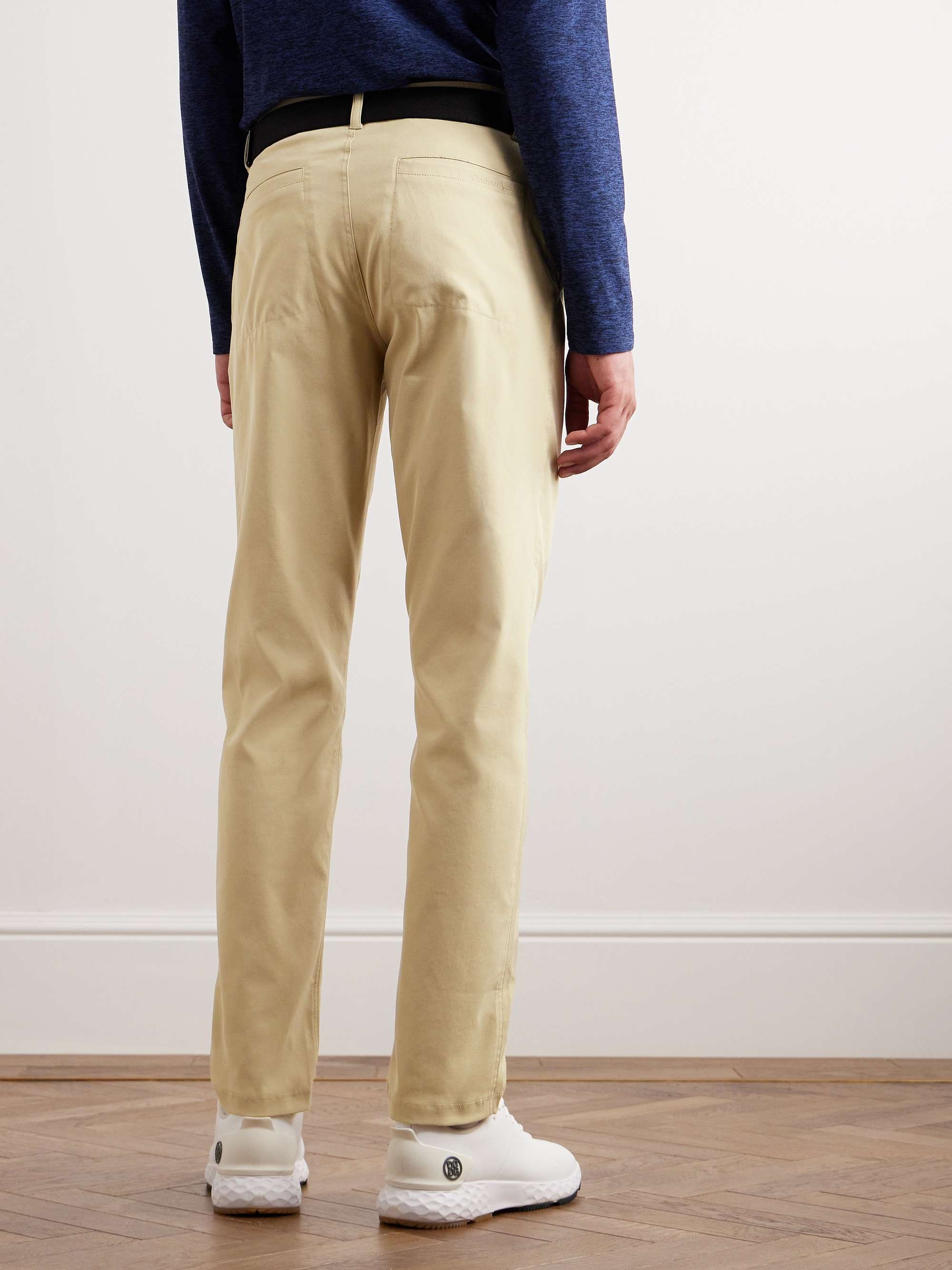 OUTDOOR VOICES Birdie Slim-Fit Straight-Leg Recycled Tech-Twill Golf Trousers