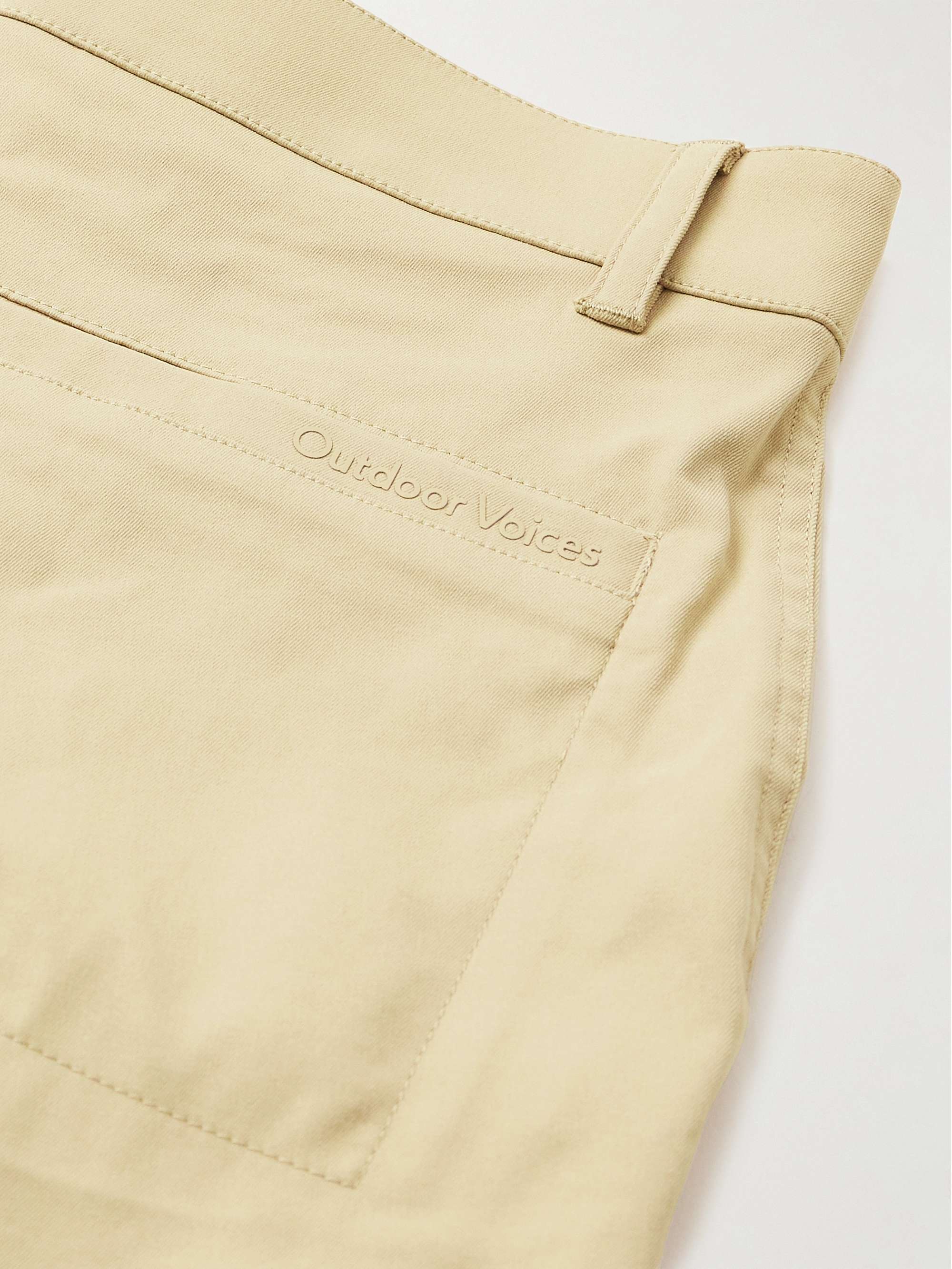 OUTDOOR VOICES Birdie Slim-Fit Straight-Leg Recycled Tech-Twill Golf Trousers